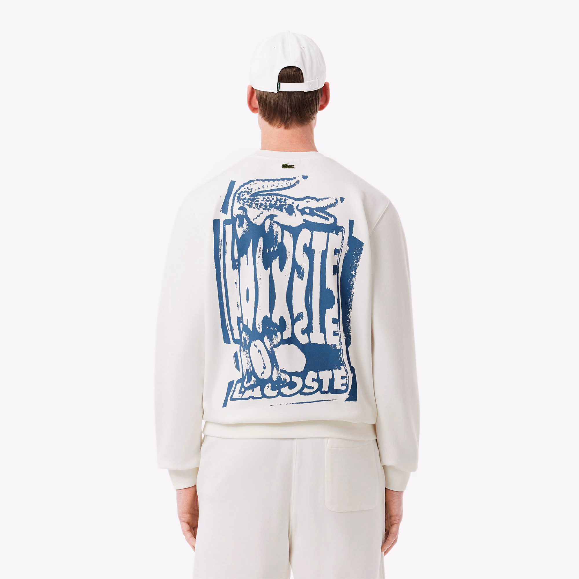 Men's Graphic Print Fleece Sweatshirt
