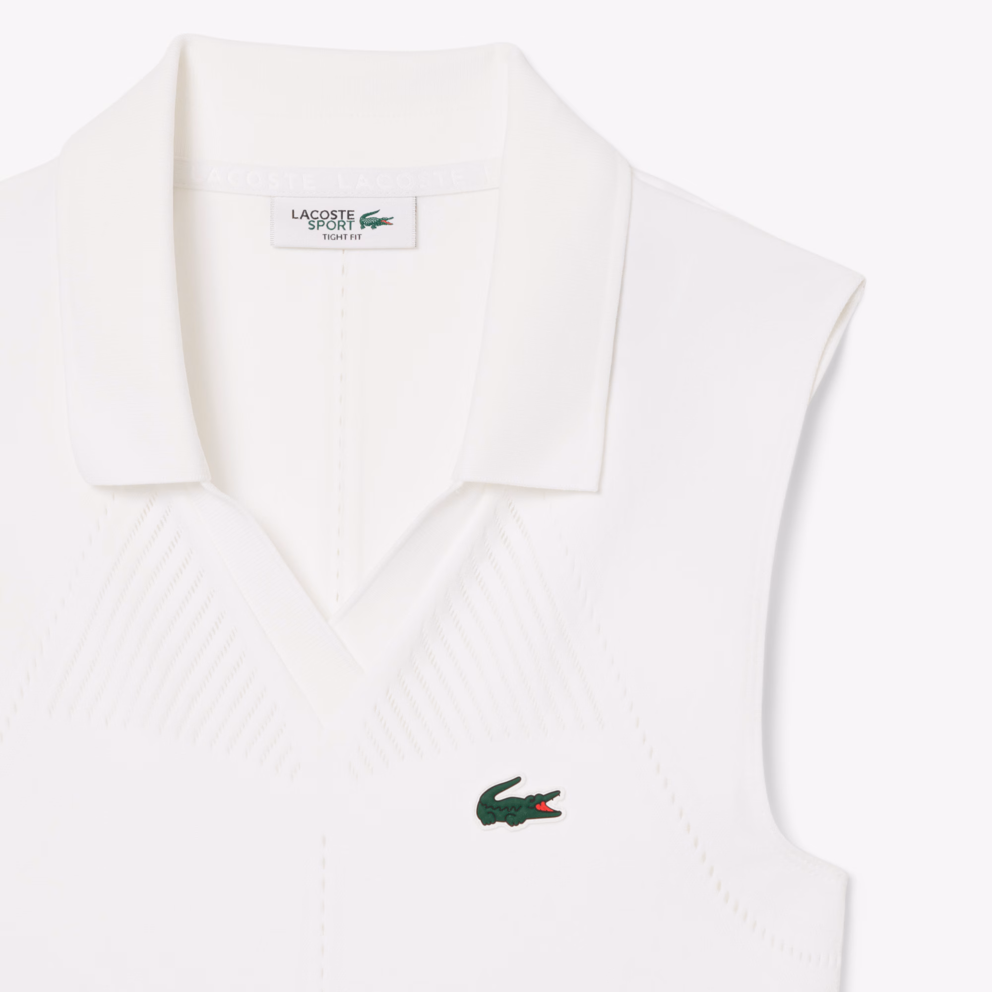 Women's Sleeveless Stretch Knit Tennis Polo