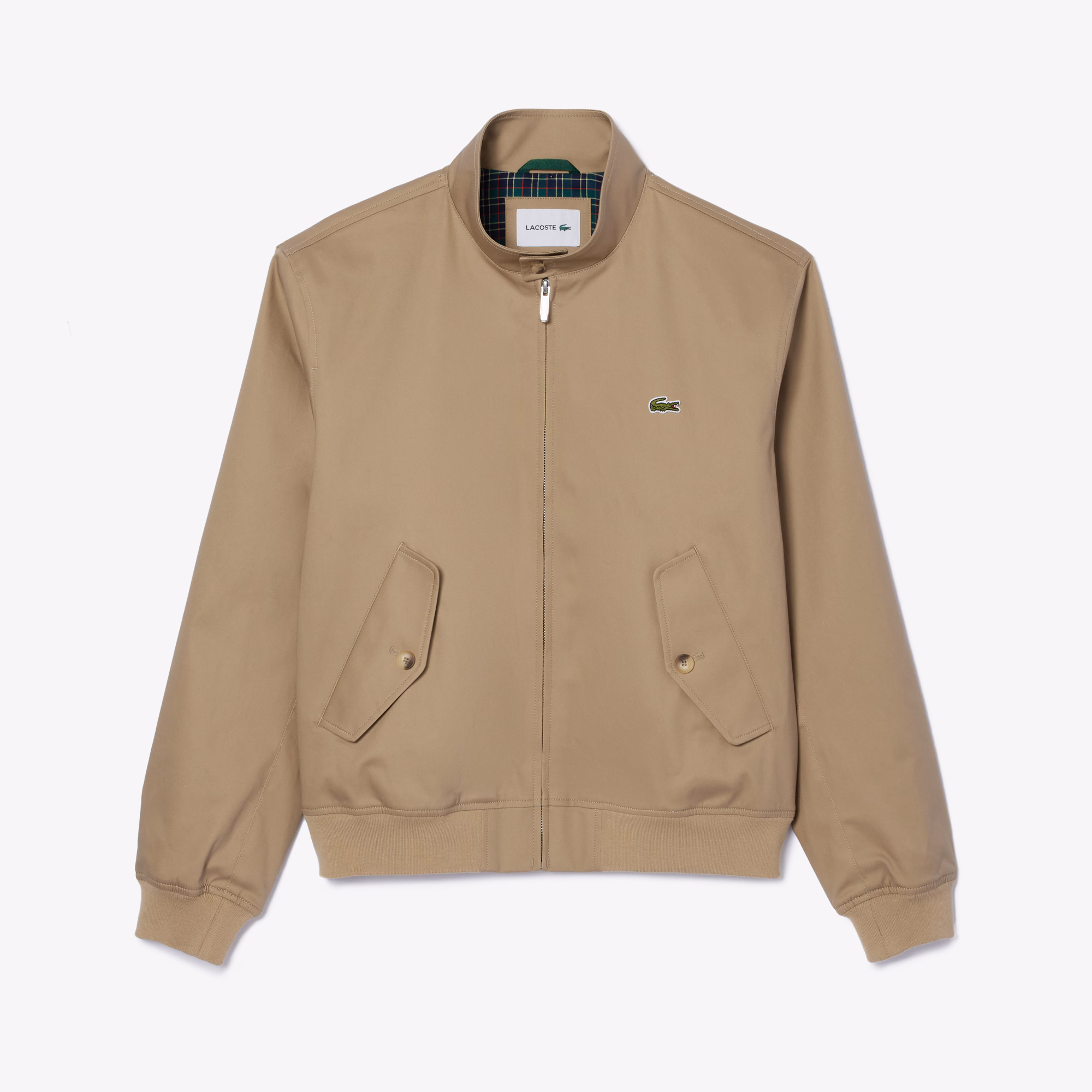 Men's Water-Repellent Twill Harrington Jacket