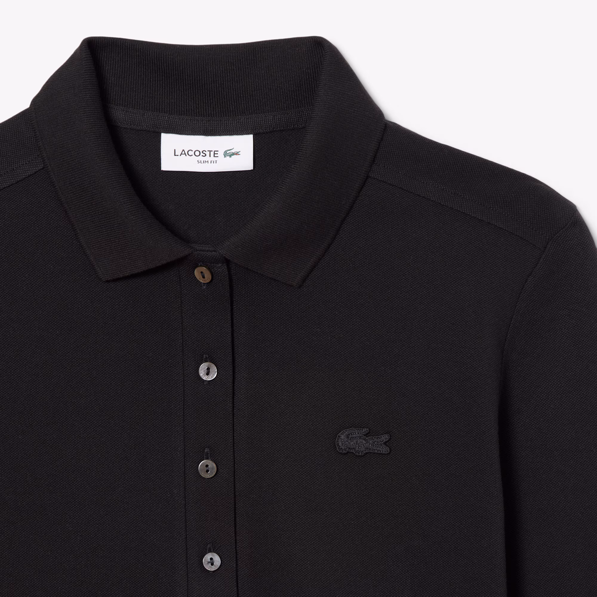 Women's Slim Fit L.12.D Stretch Mini Piqué Polo