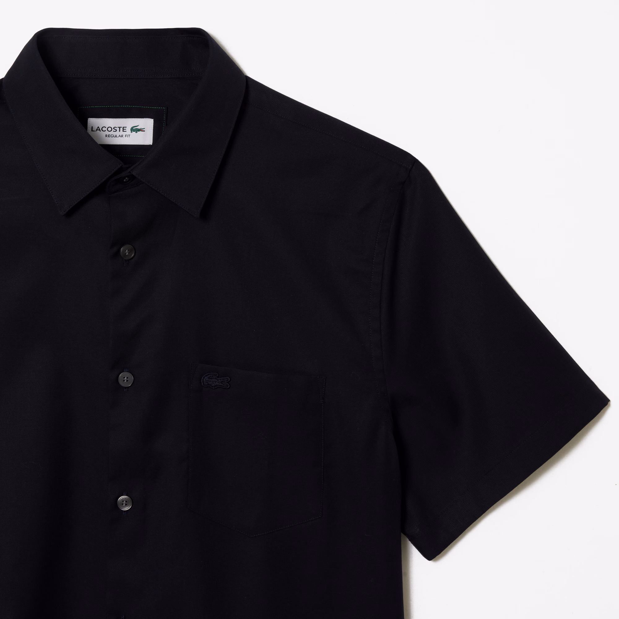 Men's Regular Fit Short Sleeve Cotton Shirt