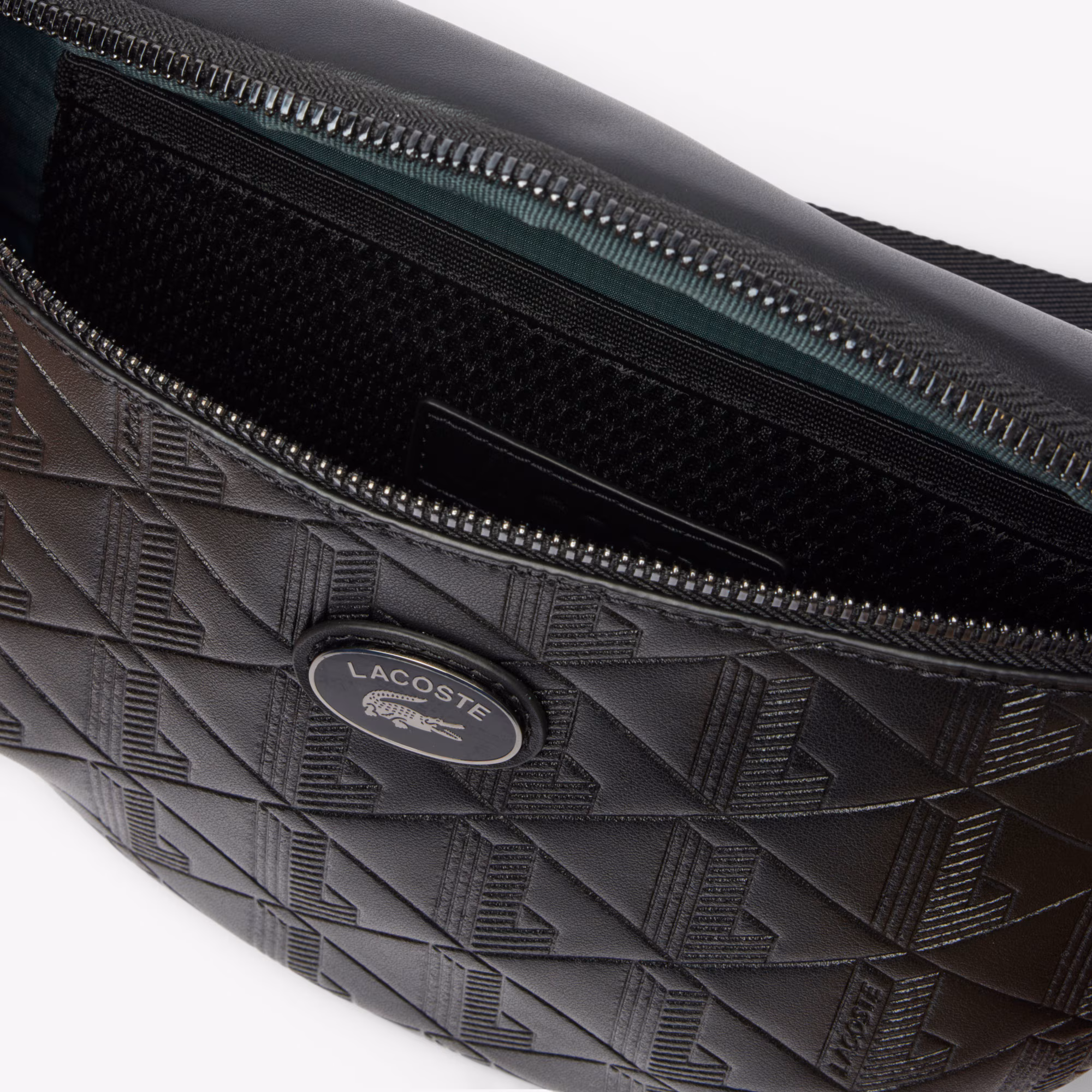 Monogram Embossed Leather Belt Bag