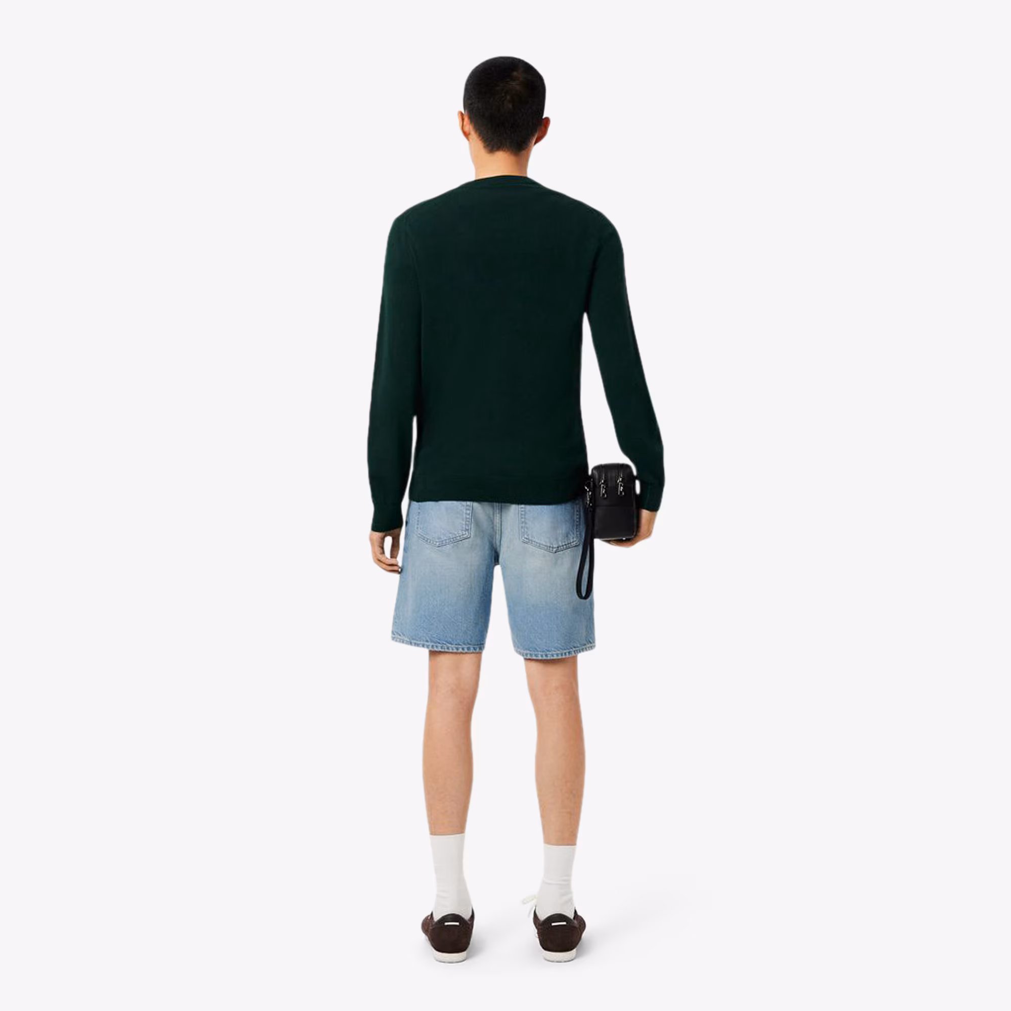 Men's Straight Cut Denim Shorts