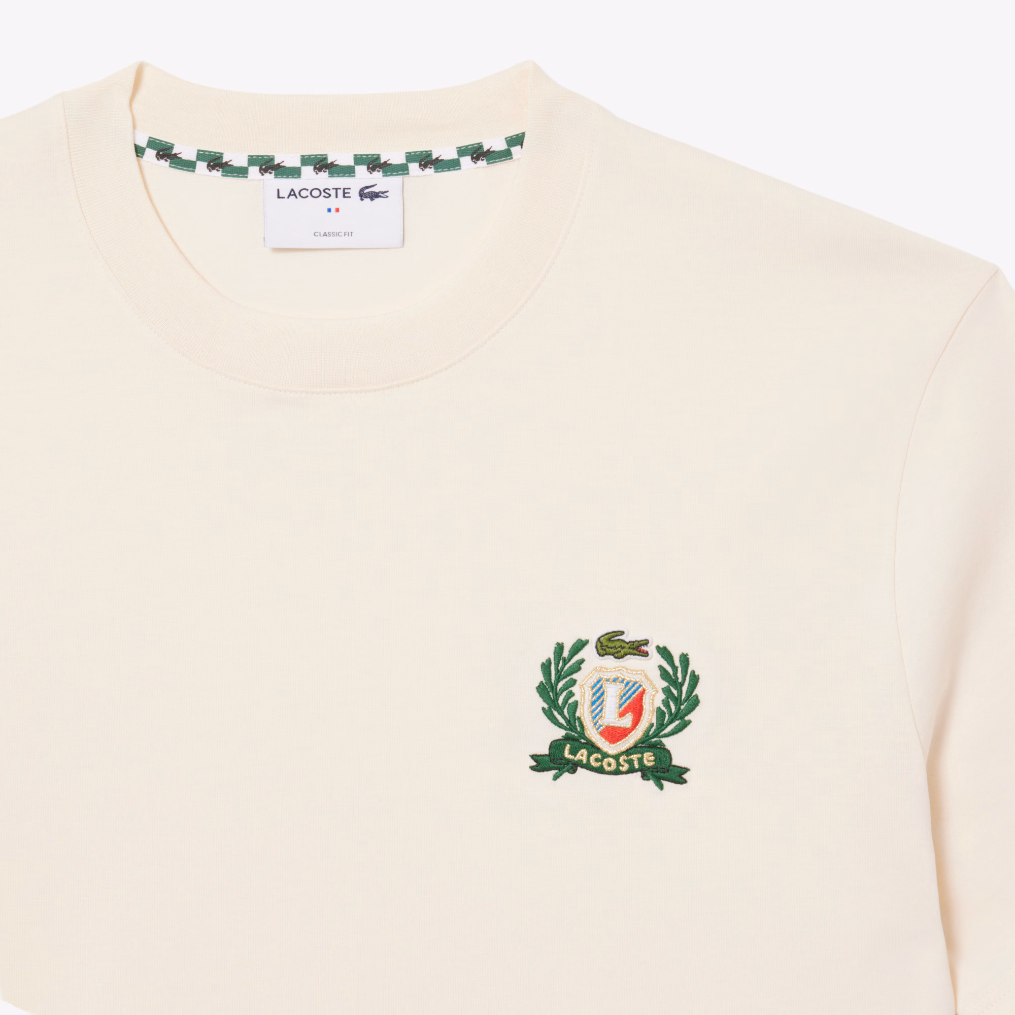 Men's Made In France Embroidered Badge T-Shirt