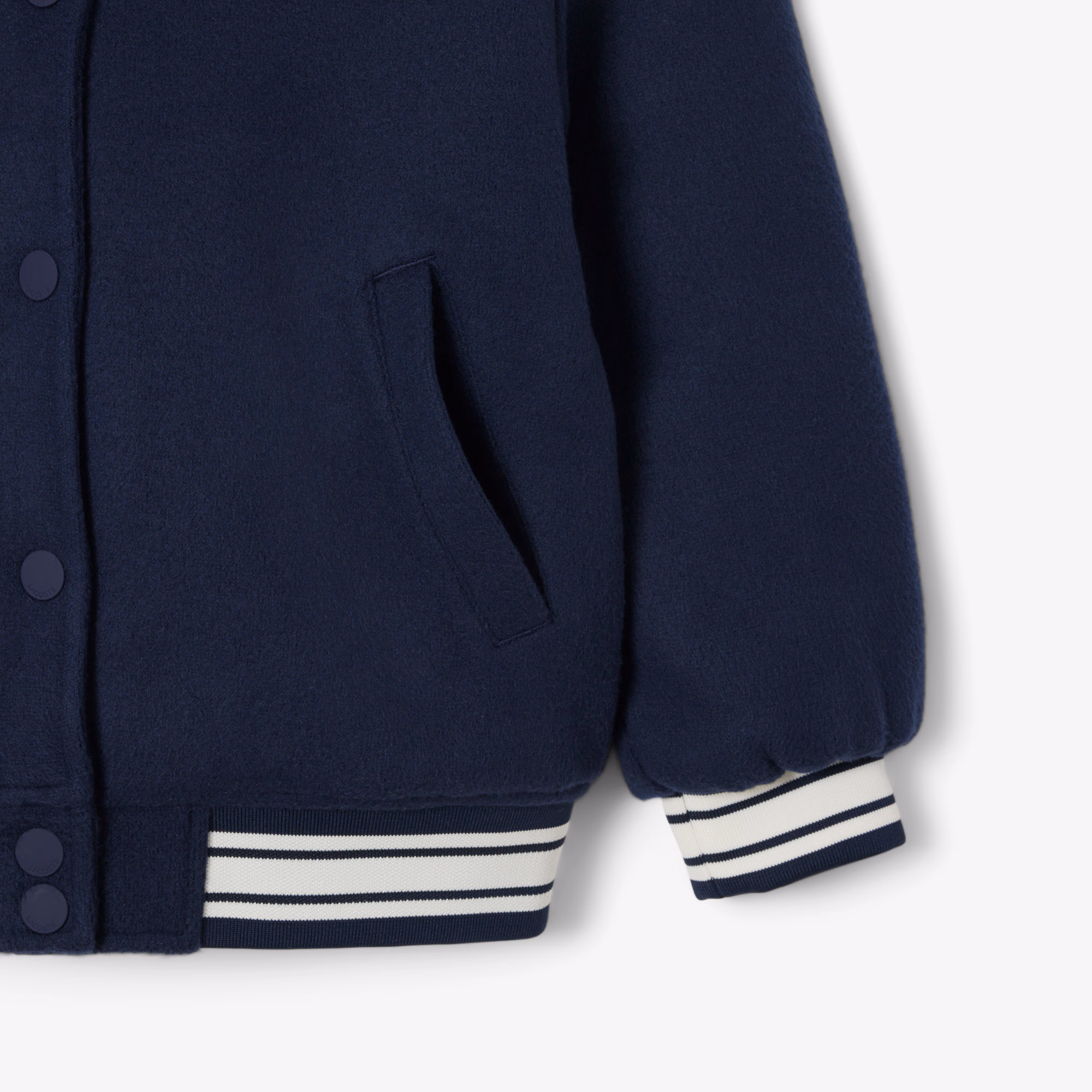 Crocodile Badge Bomber Jacket