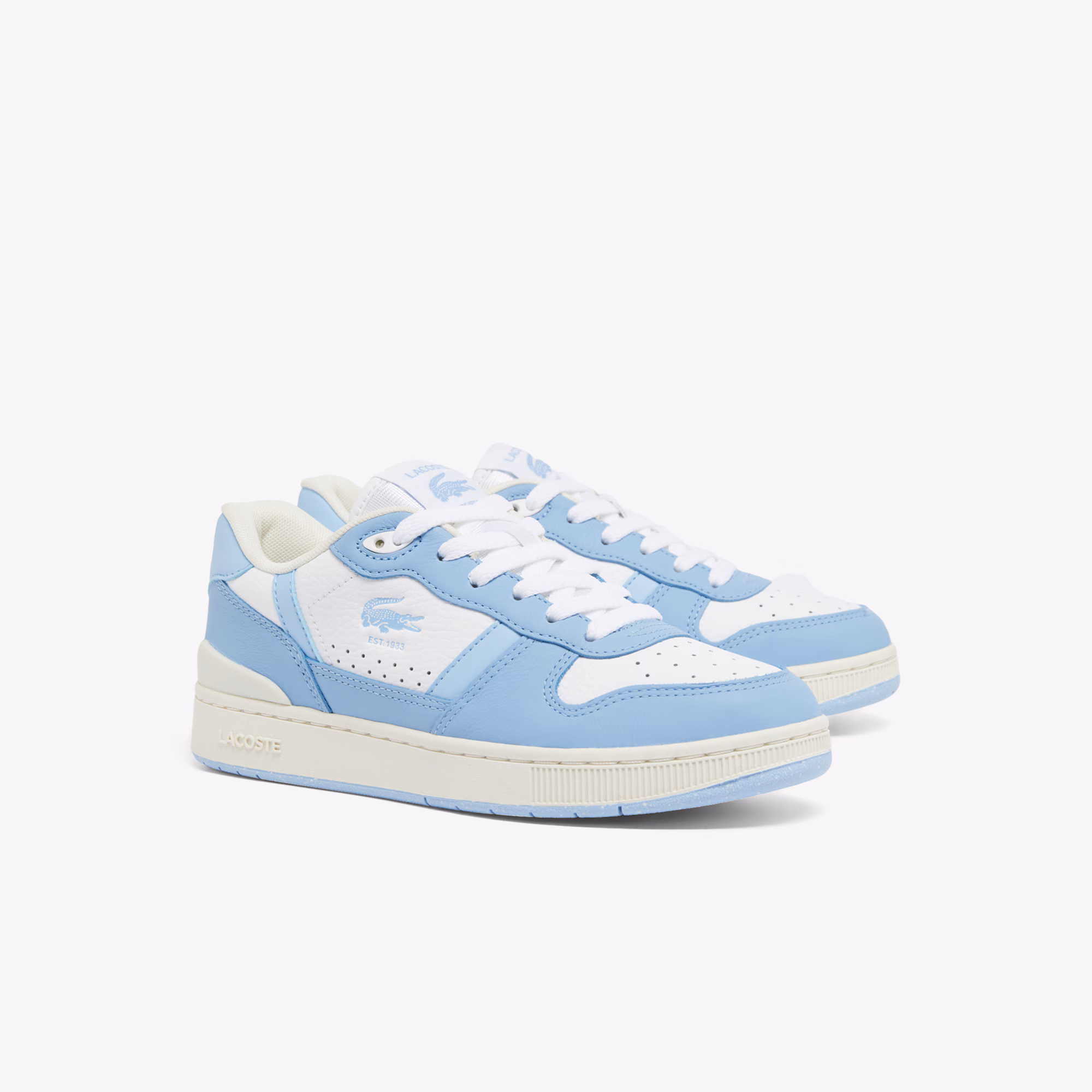 Women's T-Clip Set Leather Sneakers