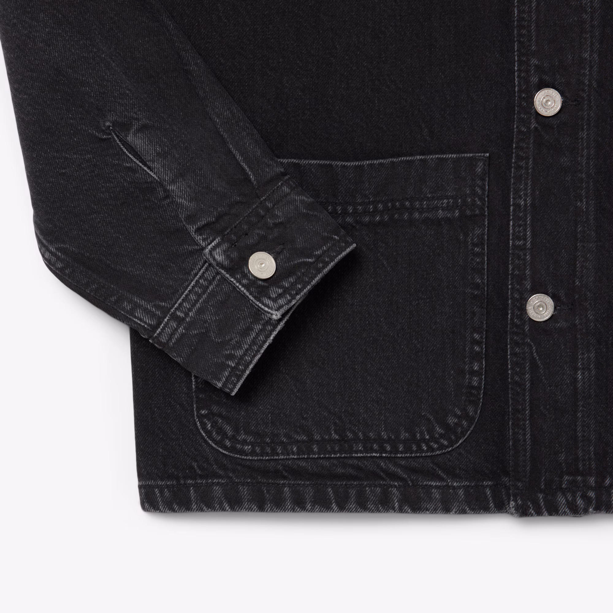 Men's Heavy Cotton Denim Overshirt