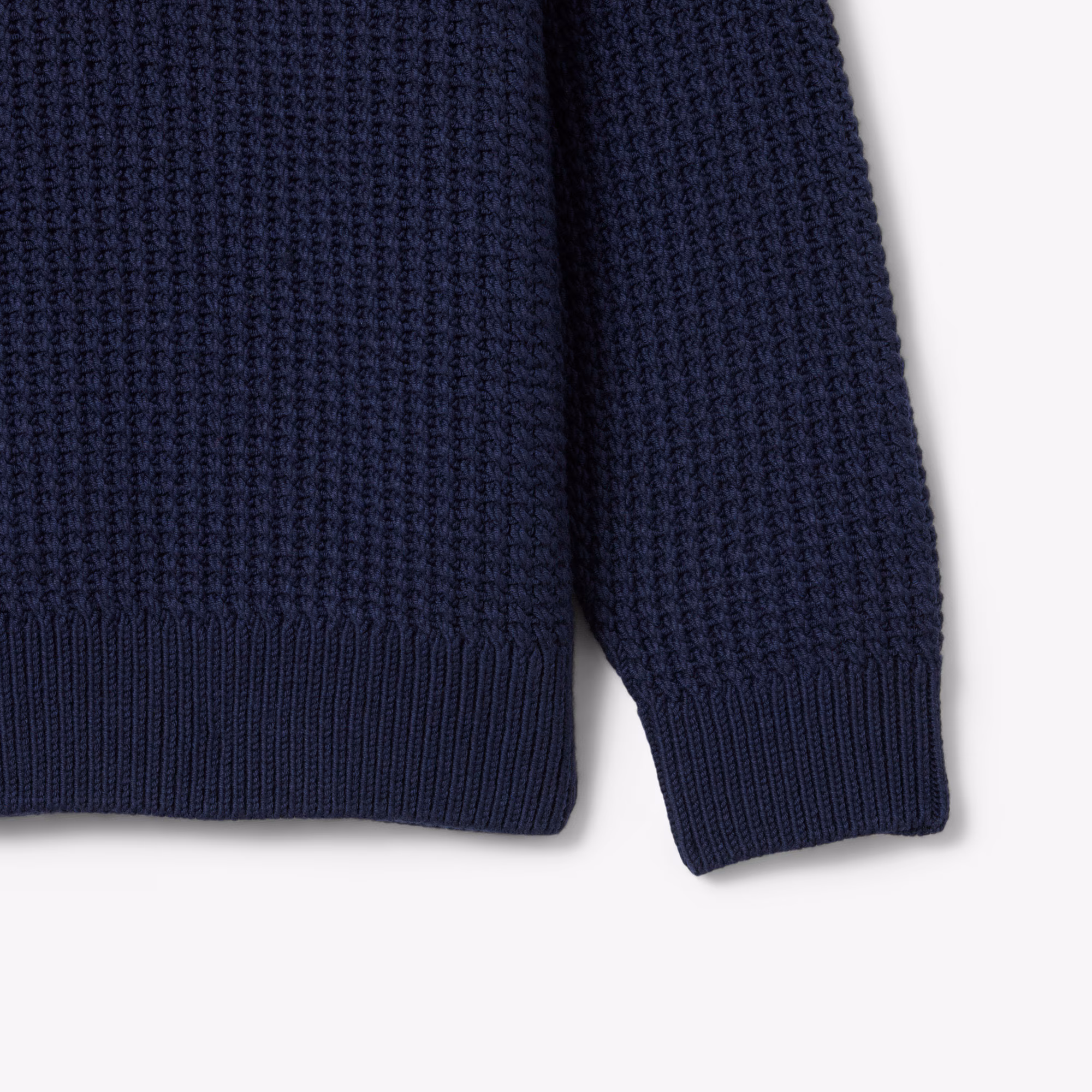 Men's Half-Zip Heavy Wool Sweater