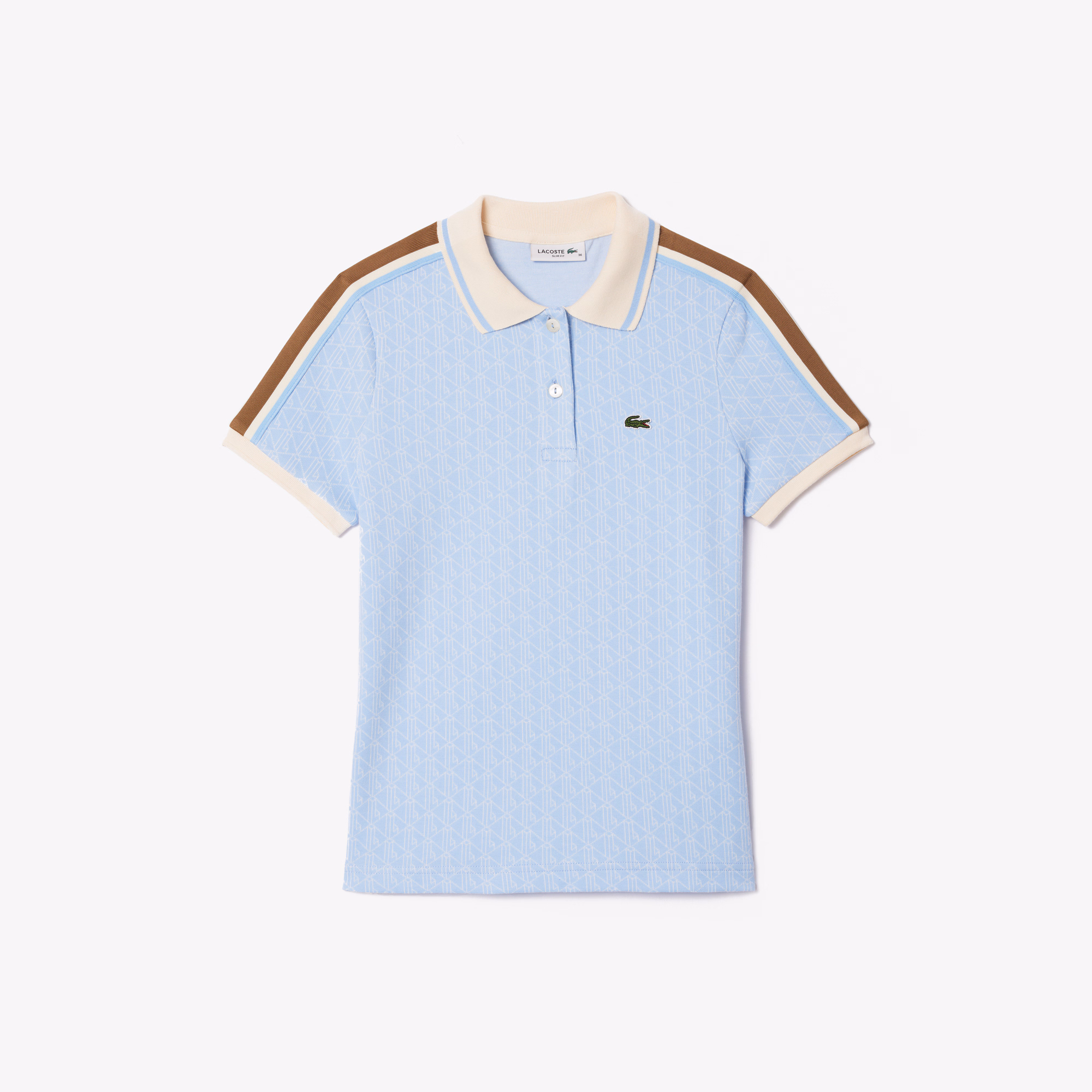 Women's Slim Fit Monogram Polo