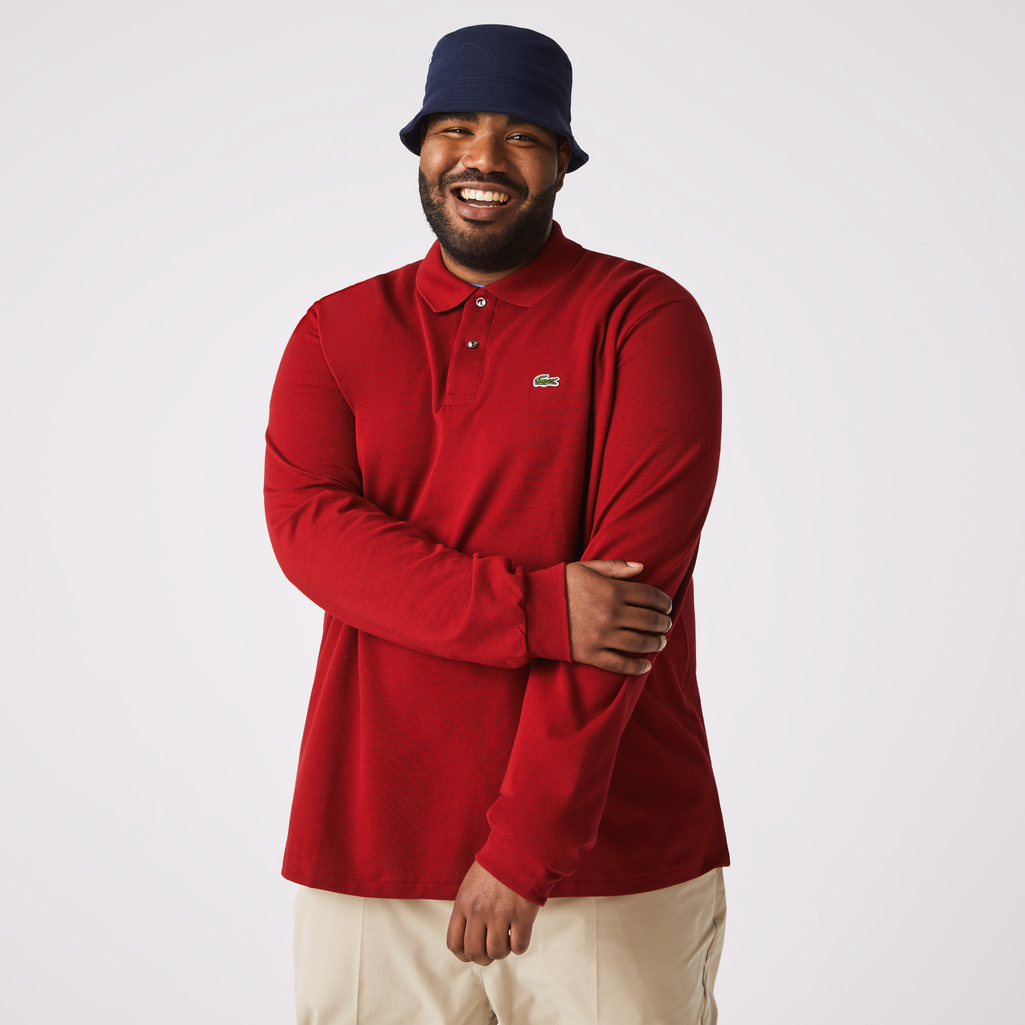 Men's Classic Fit Long Sleeve L.12.12 Polo