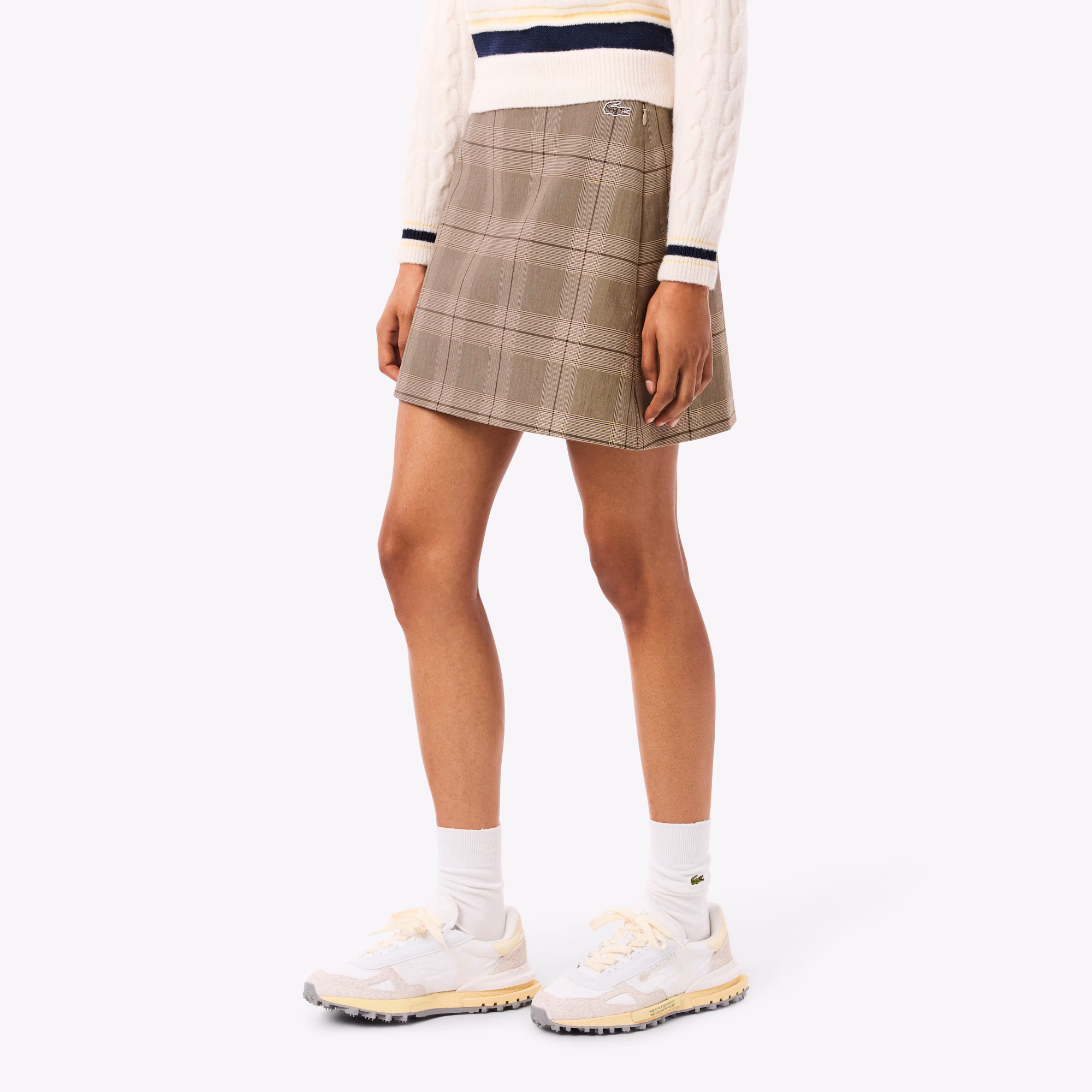 Women's Water-Repellent Plaid Skirt