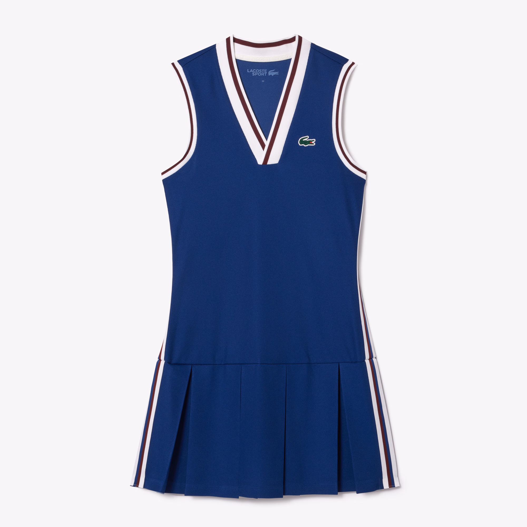 Women's Piqué Tennis Dress with Removable Liner