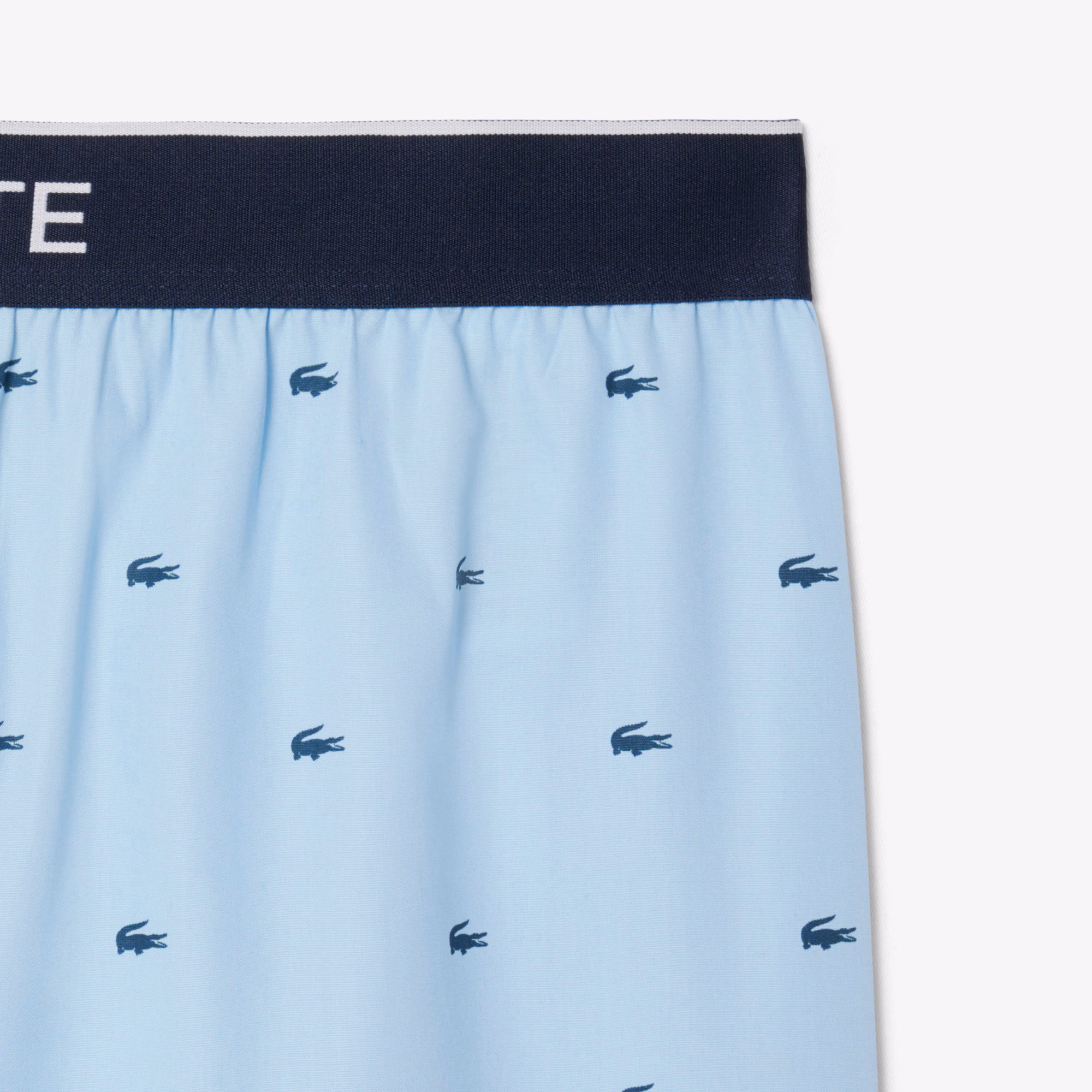Men's Printed Poplin Pajama Shorts