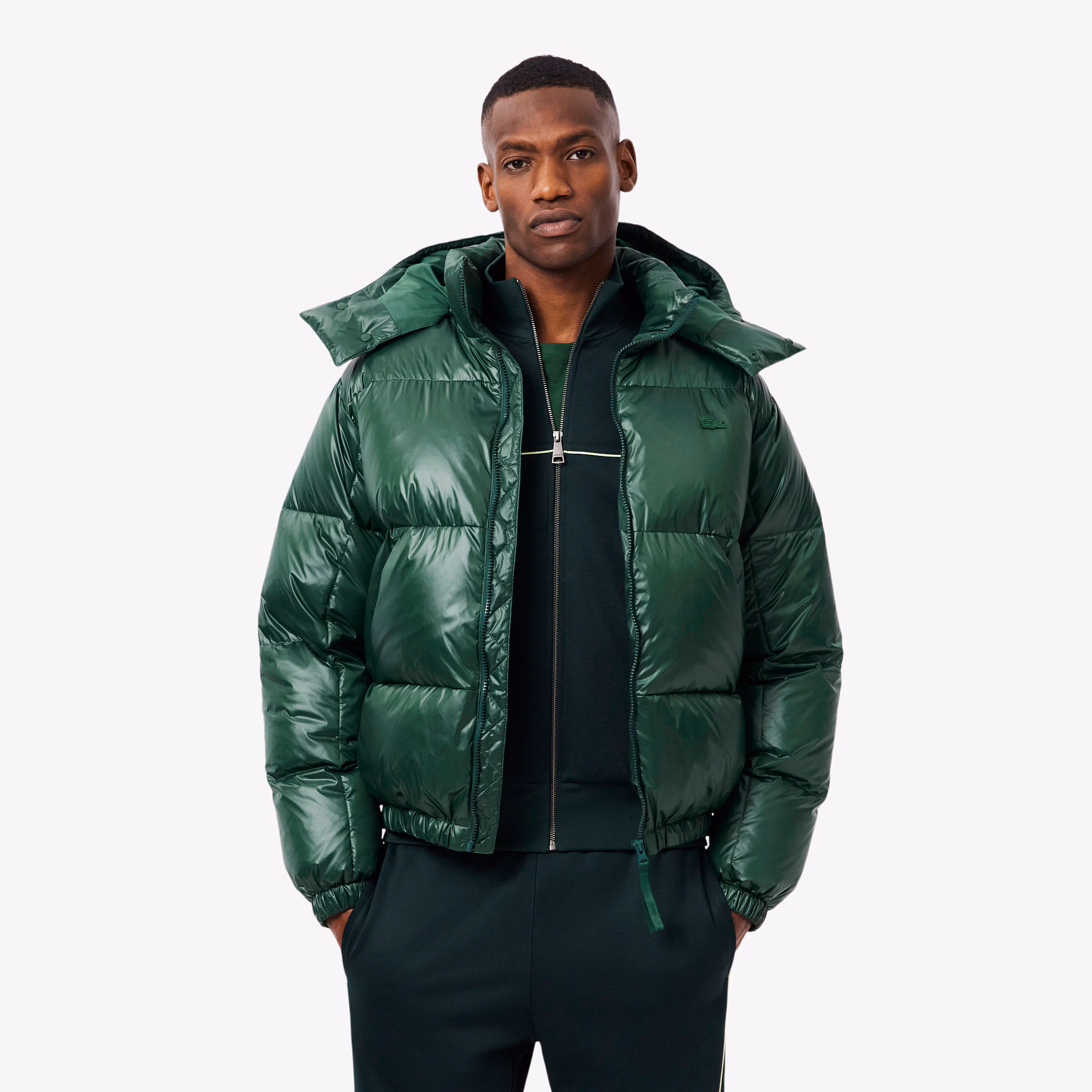 Men's Water-Repellent Down Windbreaker