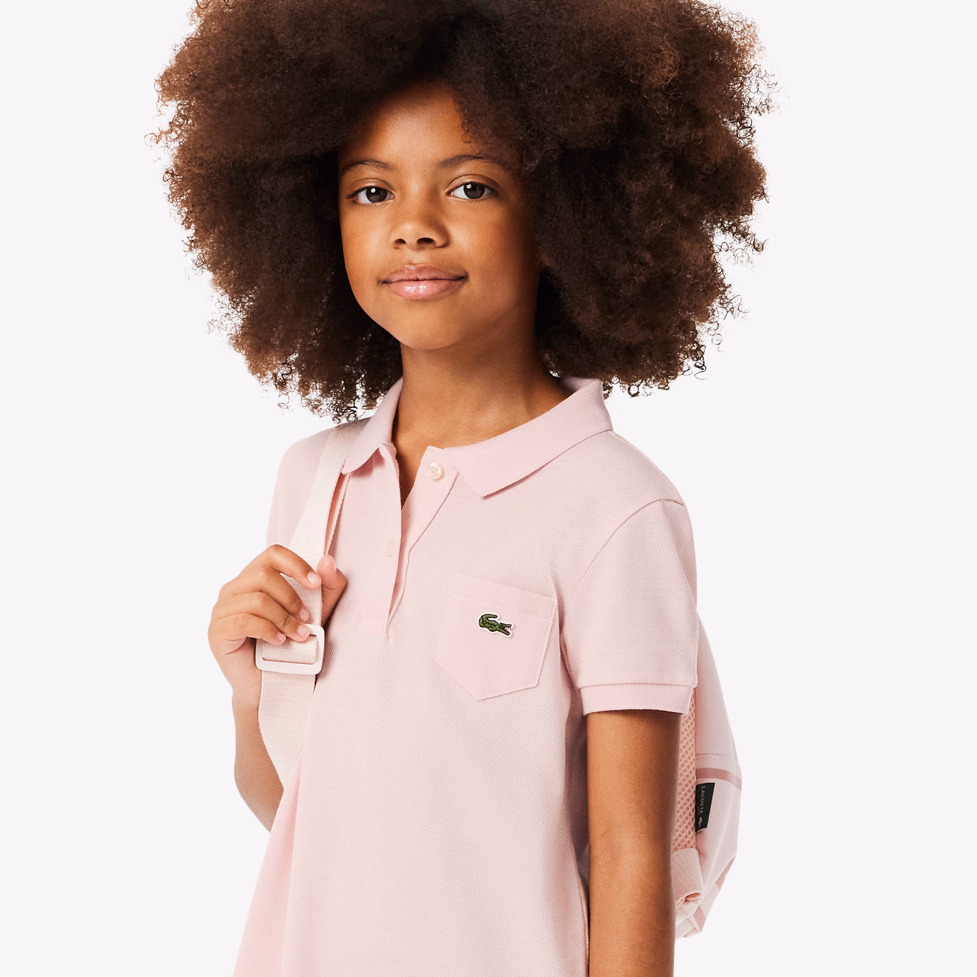 Girls' Piqué Polo Dress