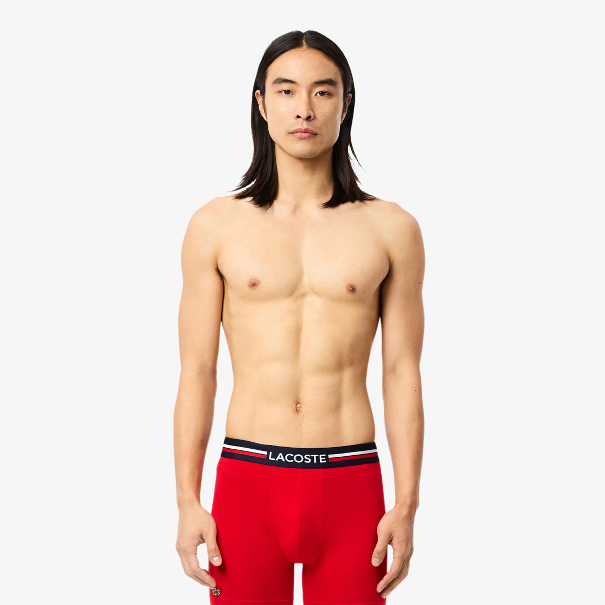 Men's 3-Pack Multicolor Waist Boxer Briefs