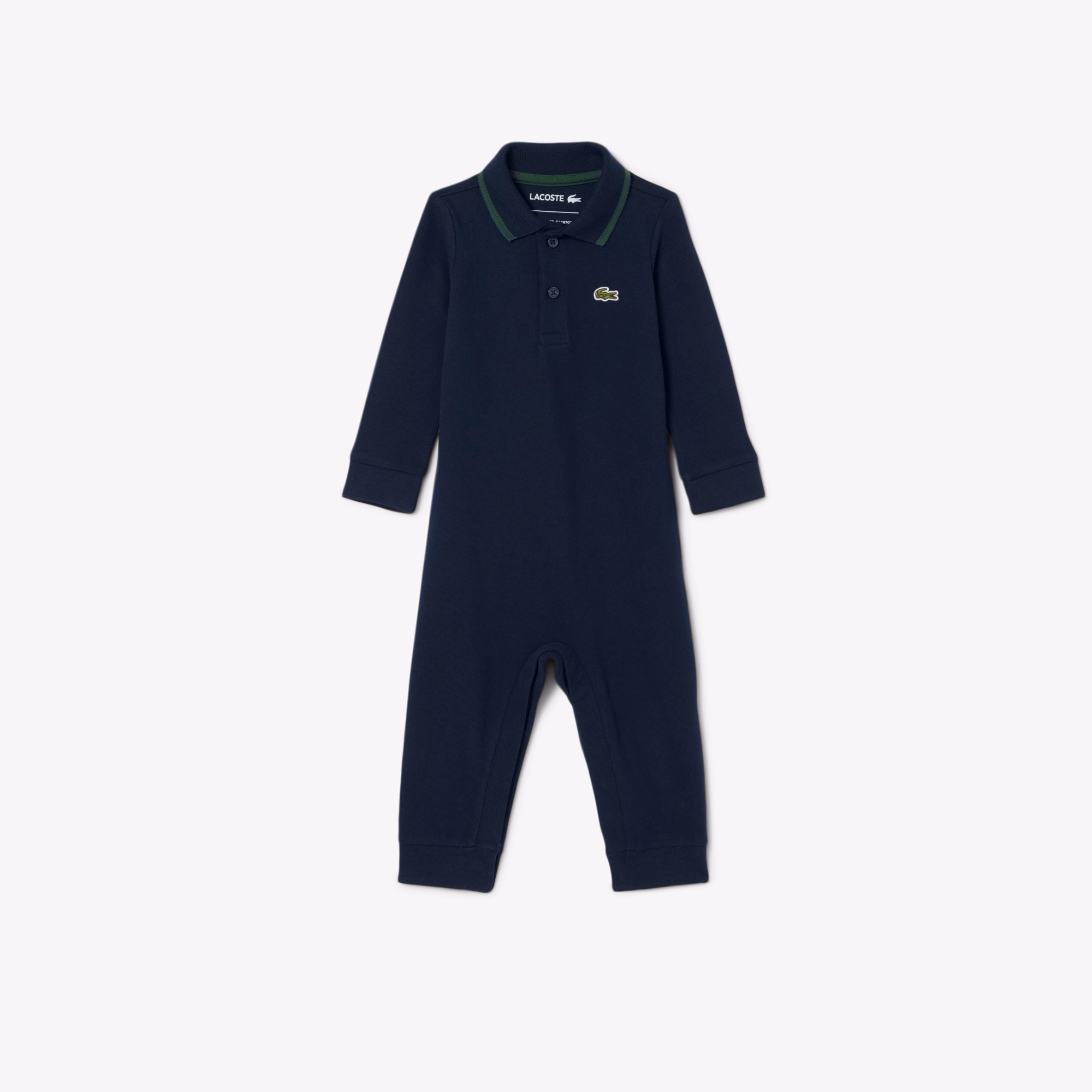 Infants’ Long Sleeve Piqué Onesie