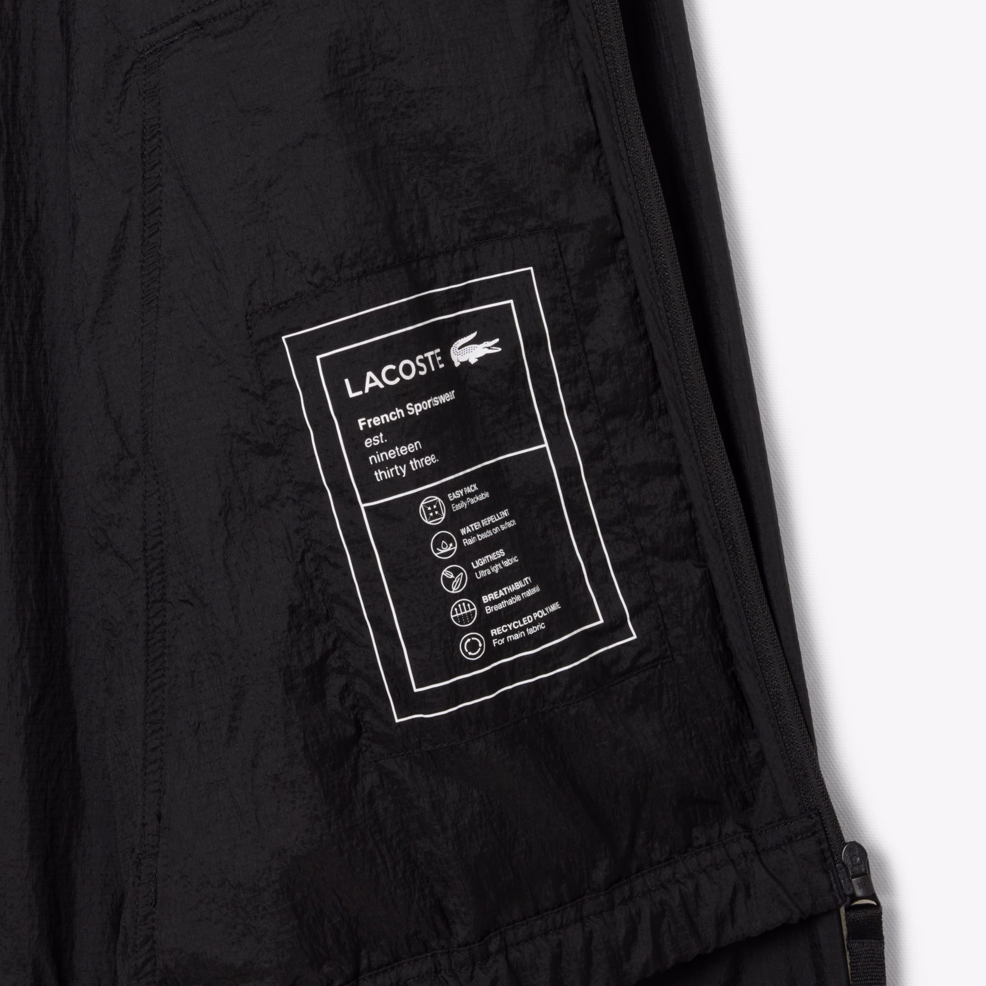 Men's Water-Repellent Nylon Jacket