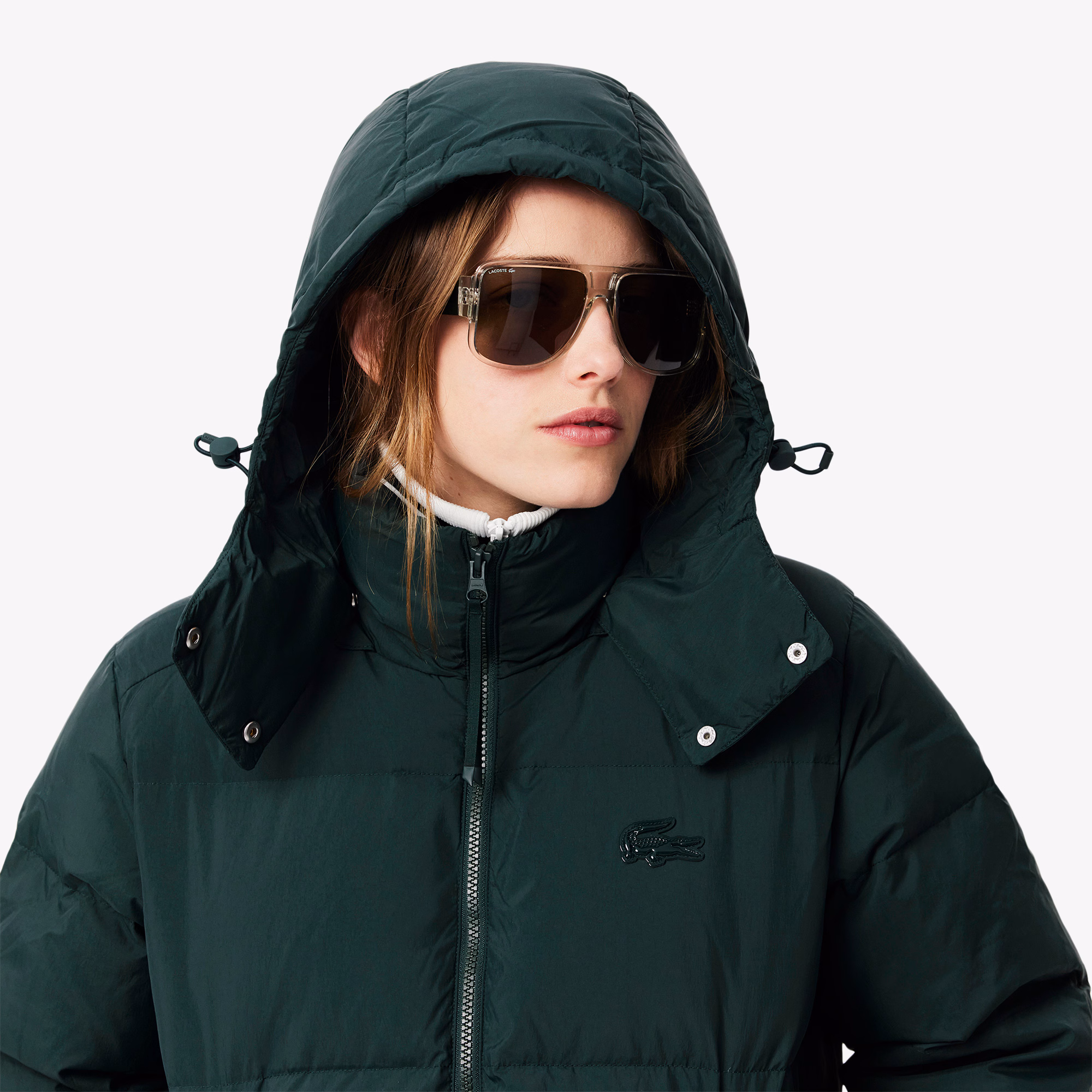 Women's Relaxed Fit Hooded Down Jacket