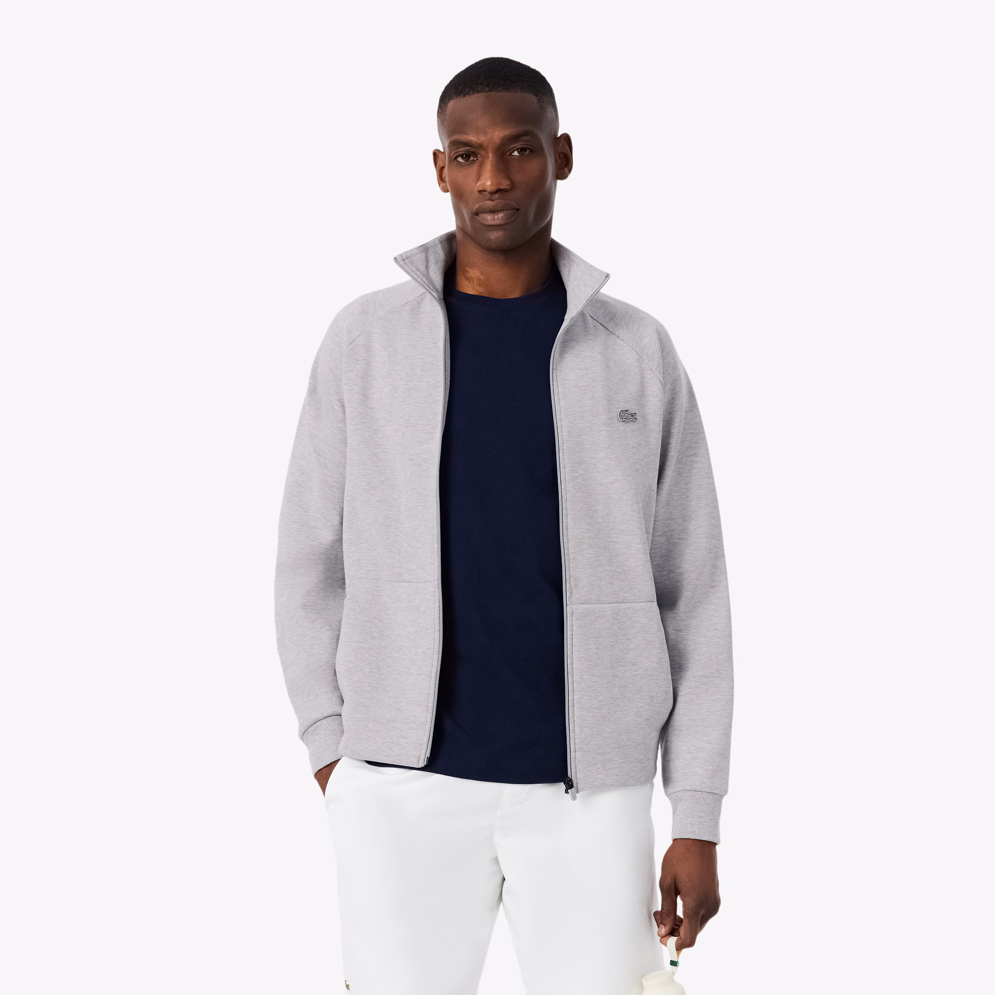 Men's Double Faced Jersey Zip-Up Sweatshirt