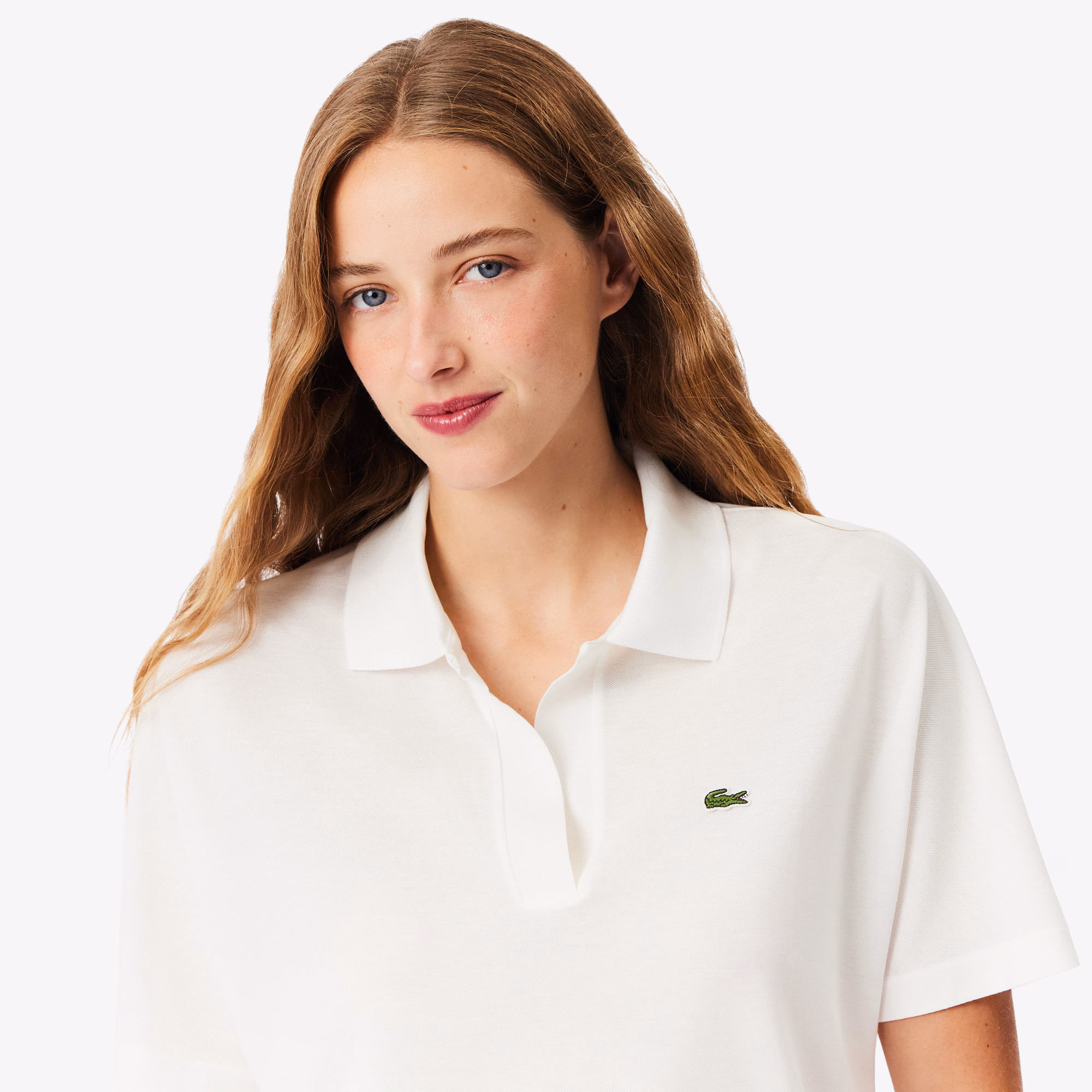 Women's Relaxed Fit Piqué Polo
