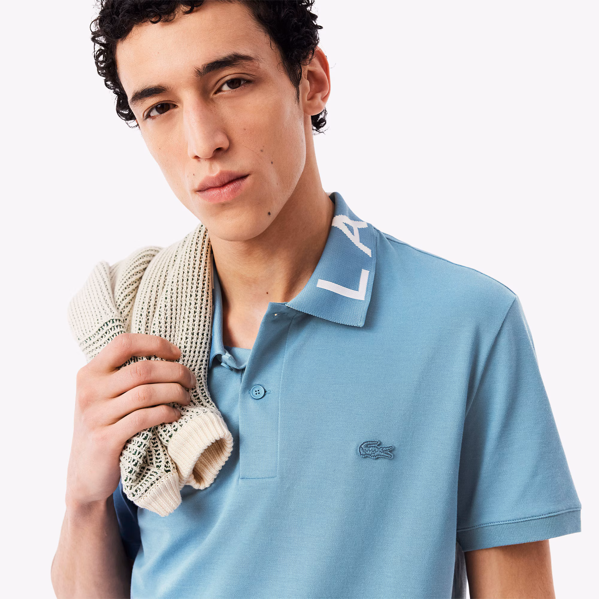 Men's Slim Fit Branded Polo