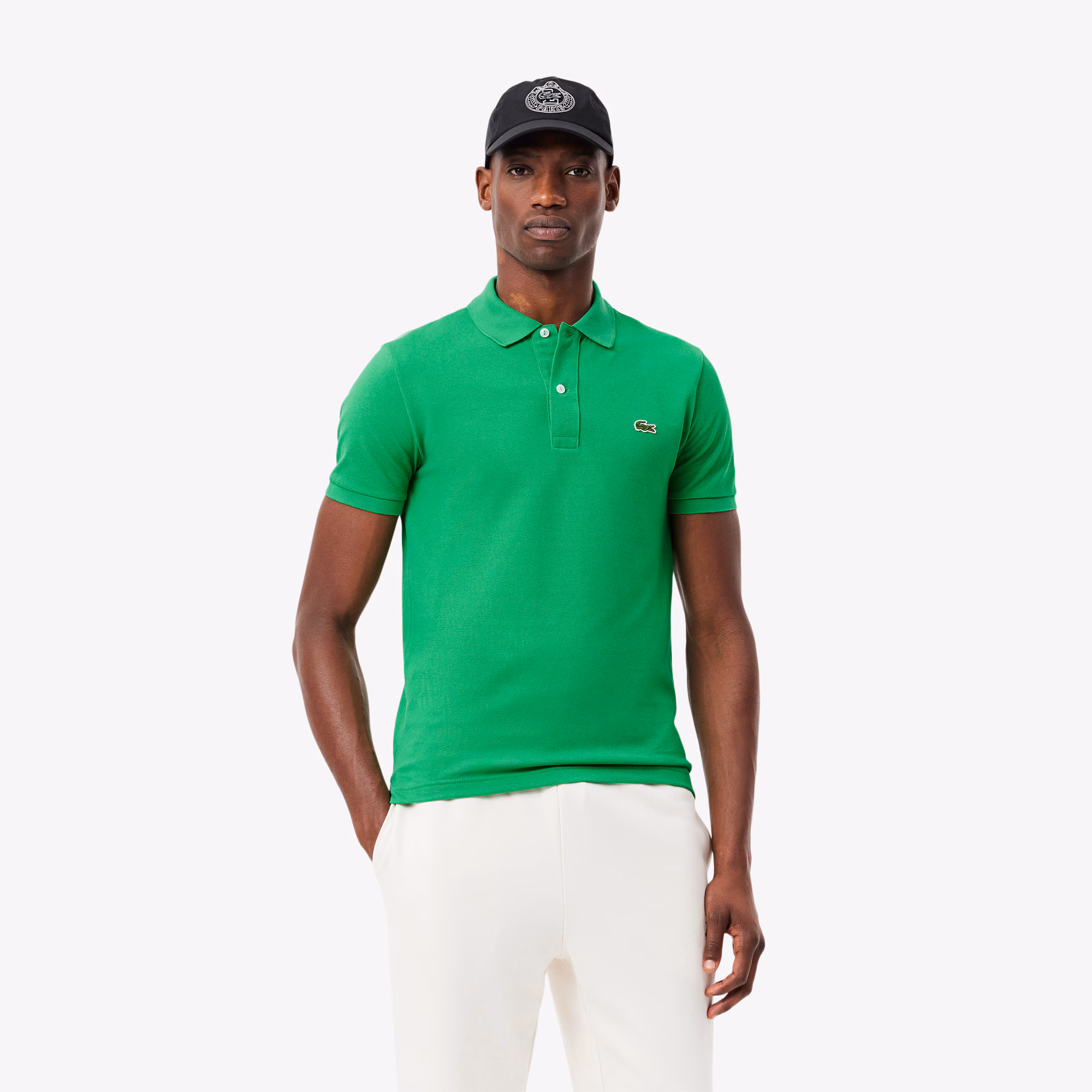 Men's Slim Fit L.12.12 Piqué Polo