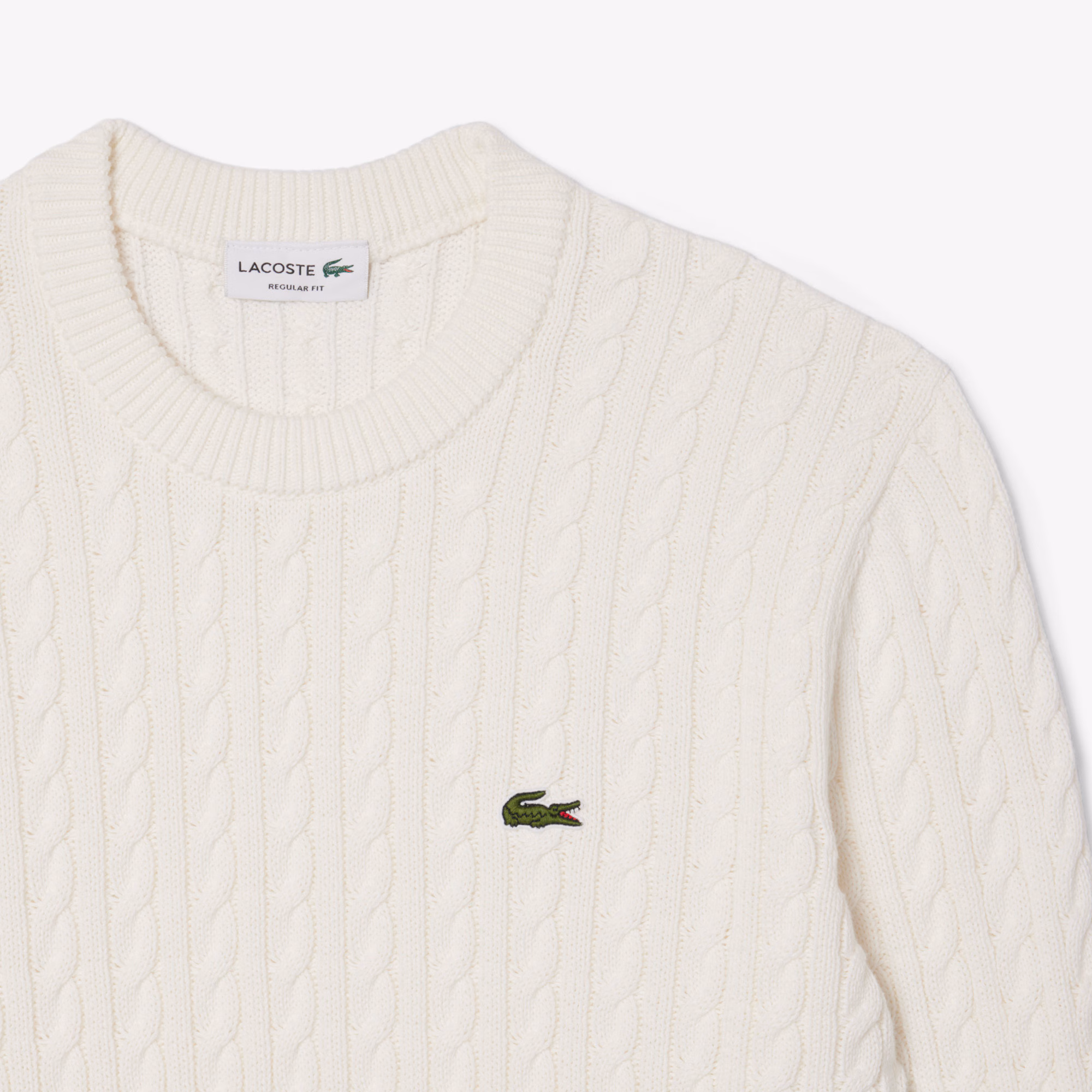 Men's Cable Knit Cotton Sweater