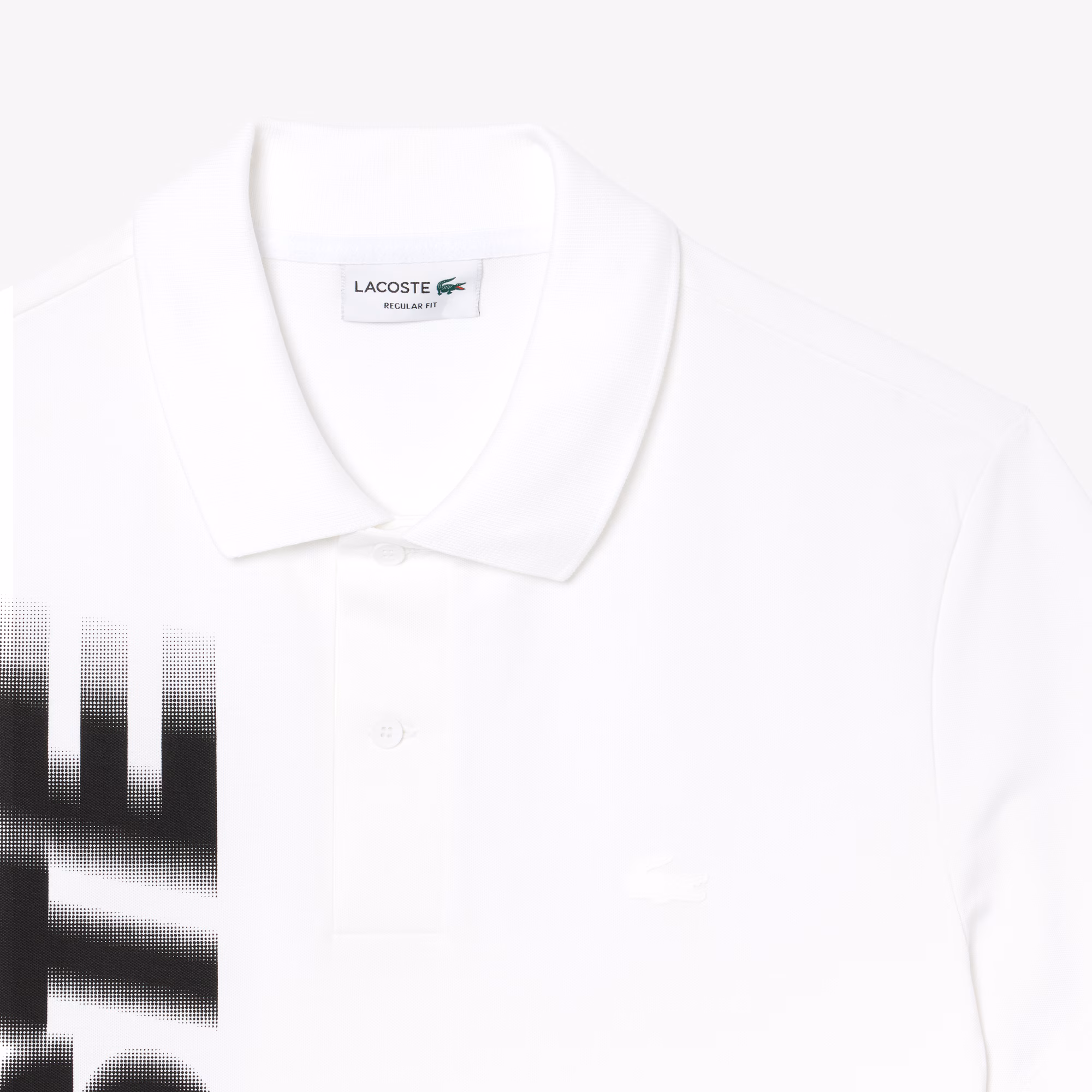 Men's Regular Fit Lacoste Movement Printed Polo