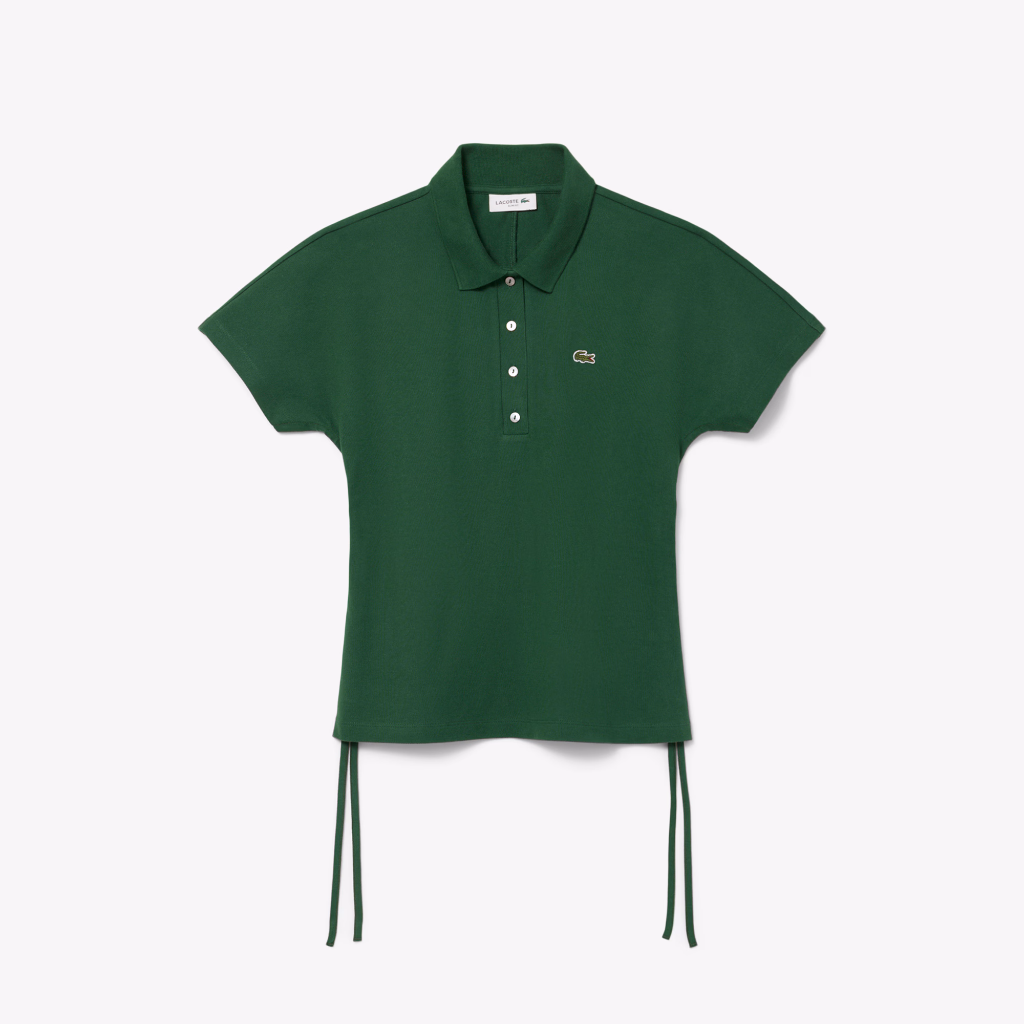 Women's Slim Fit Adjustable Piqué Polo