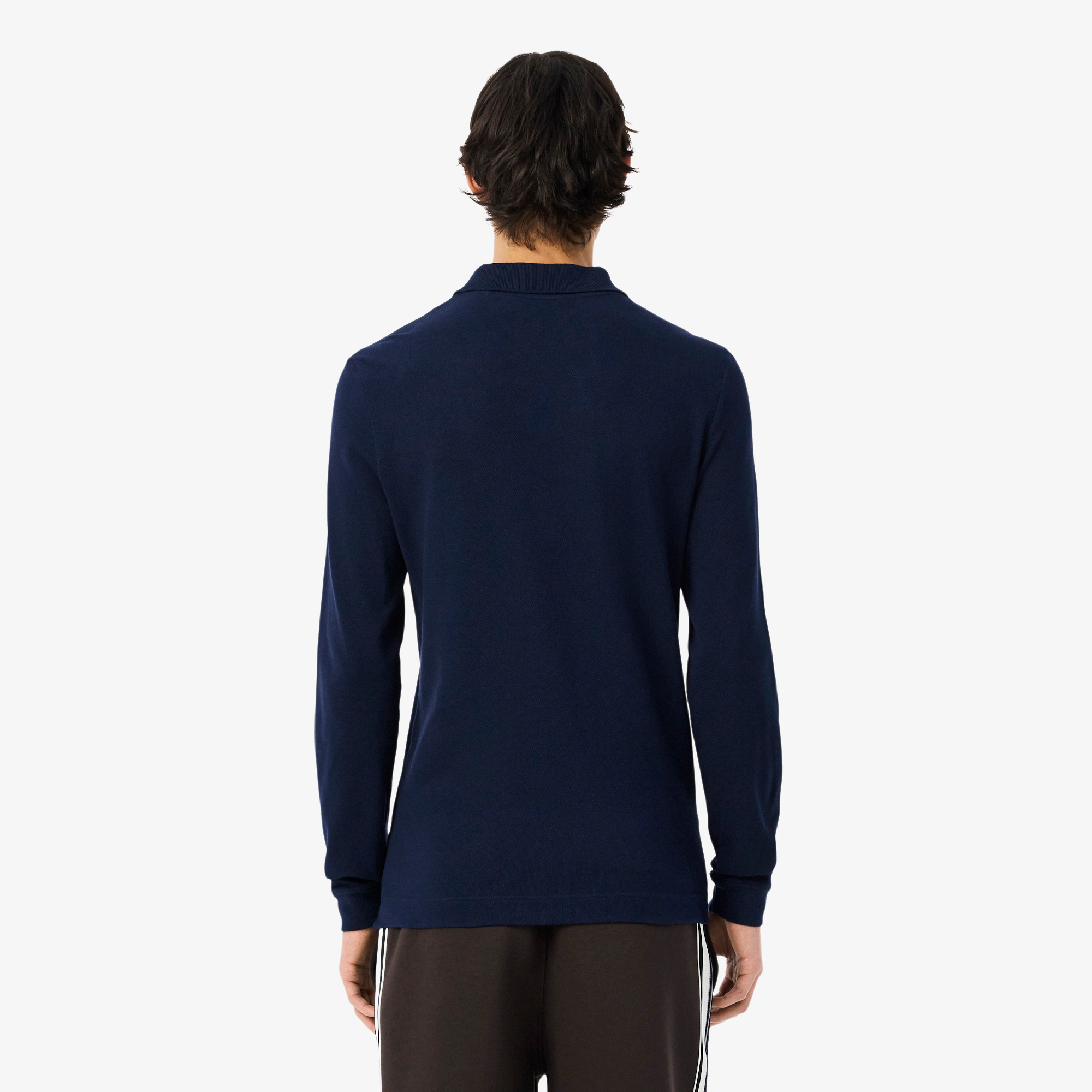 Men's Slim Fit L.12.12 Long Sleeve Polo