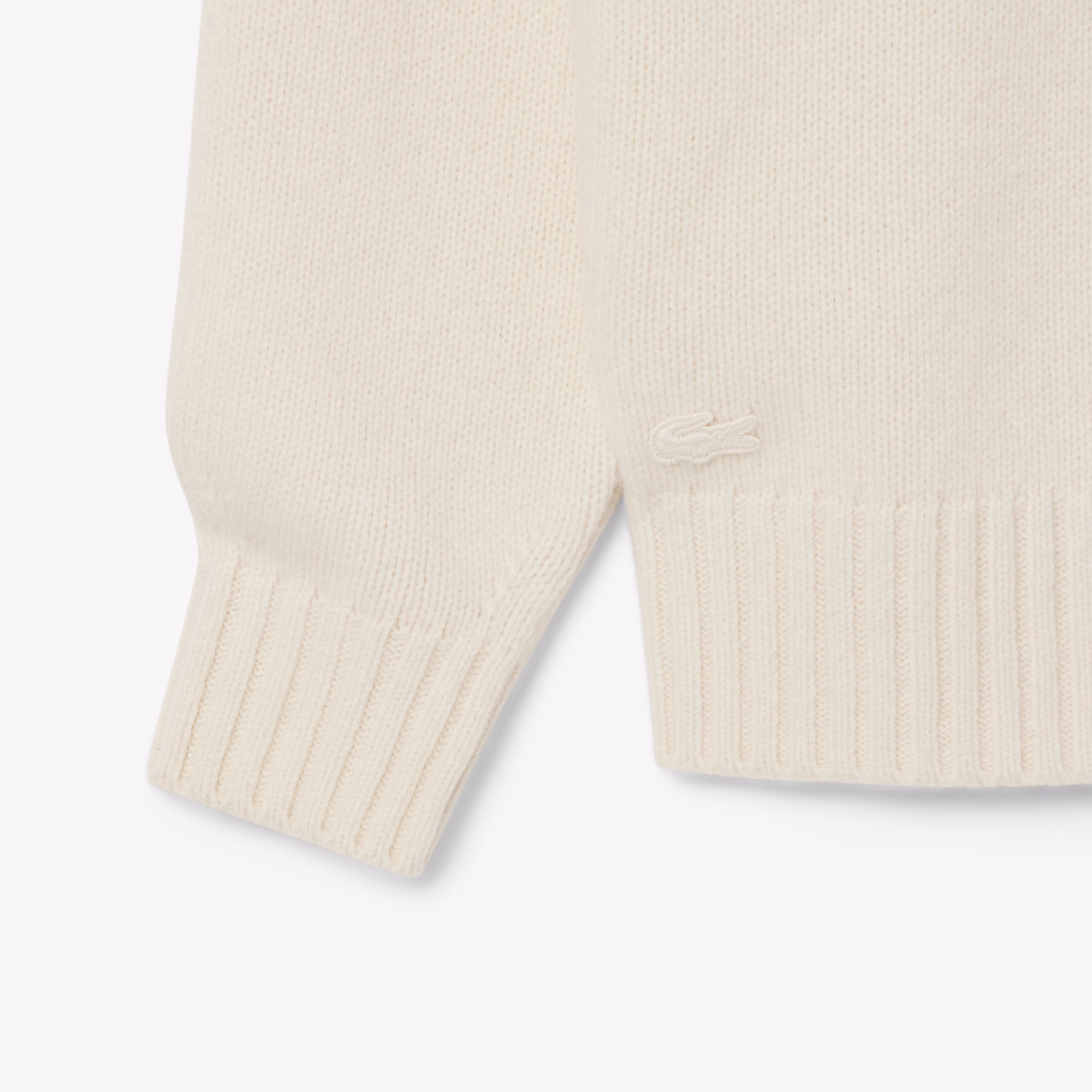 Men's Intarsia Branded Wool Sweater