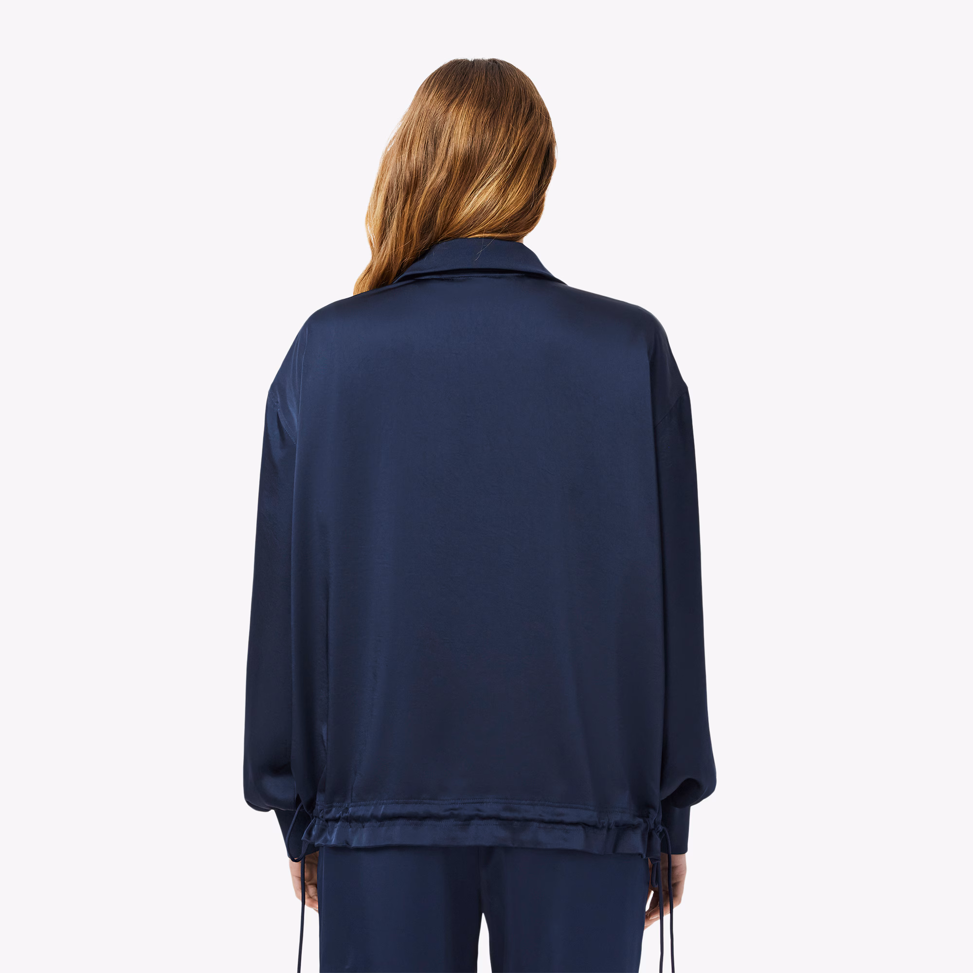 Women's Half-Zip Oversized Pullover Jacket