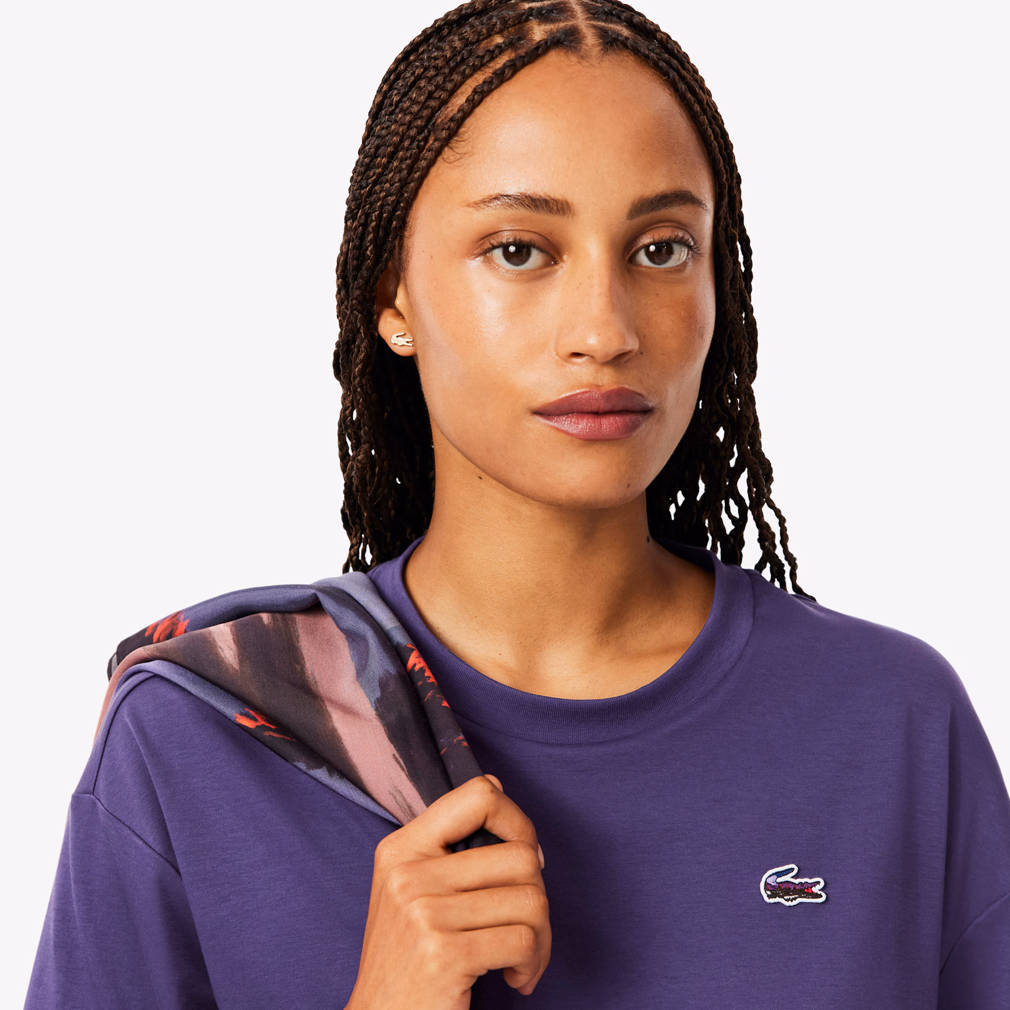 Women's Relaxed Fit Landscape Crocodile T-Shirt