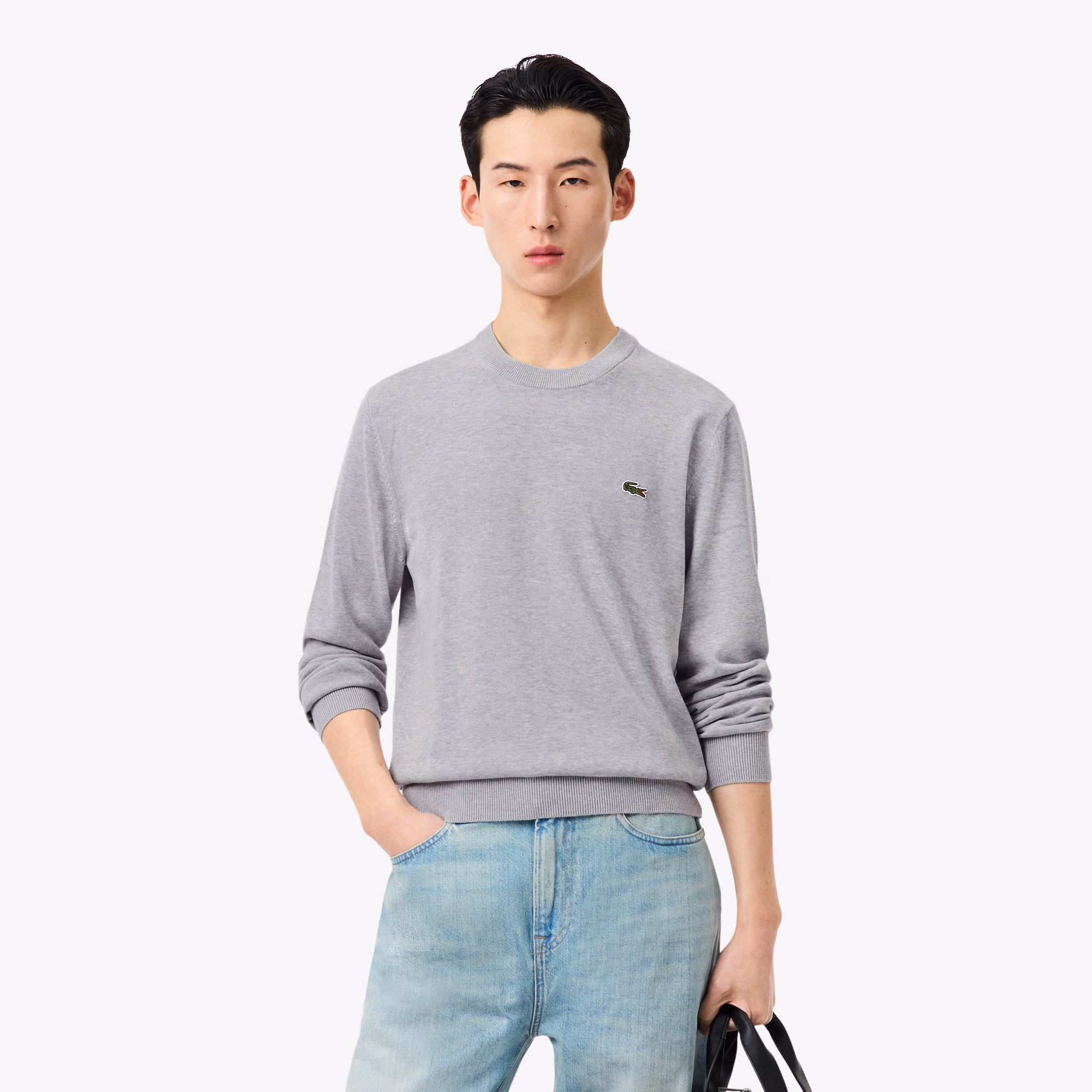 Men's Crew Neck Cotton Sweater
