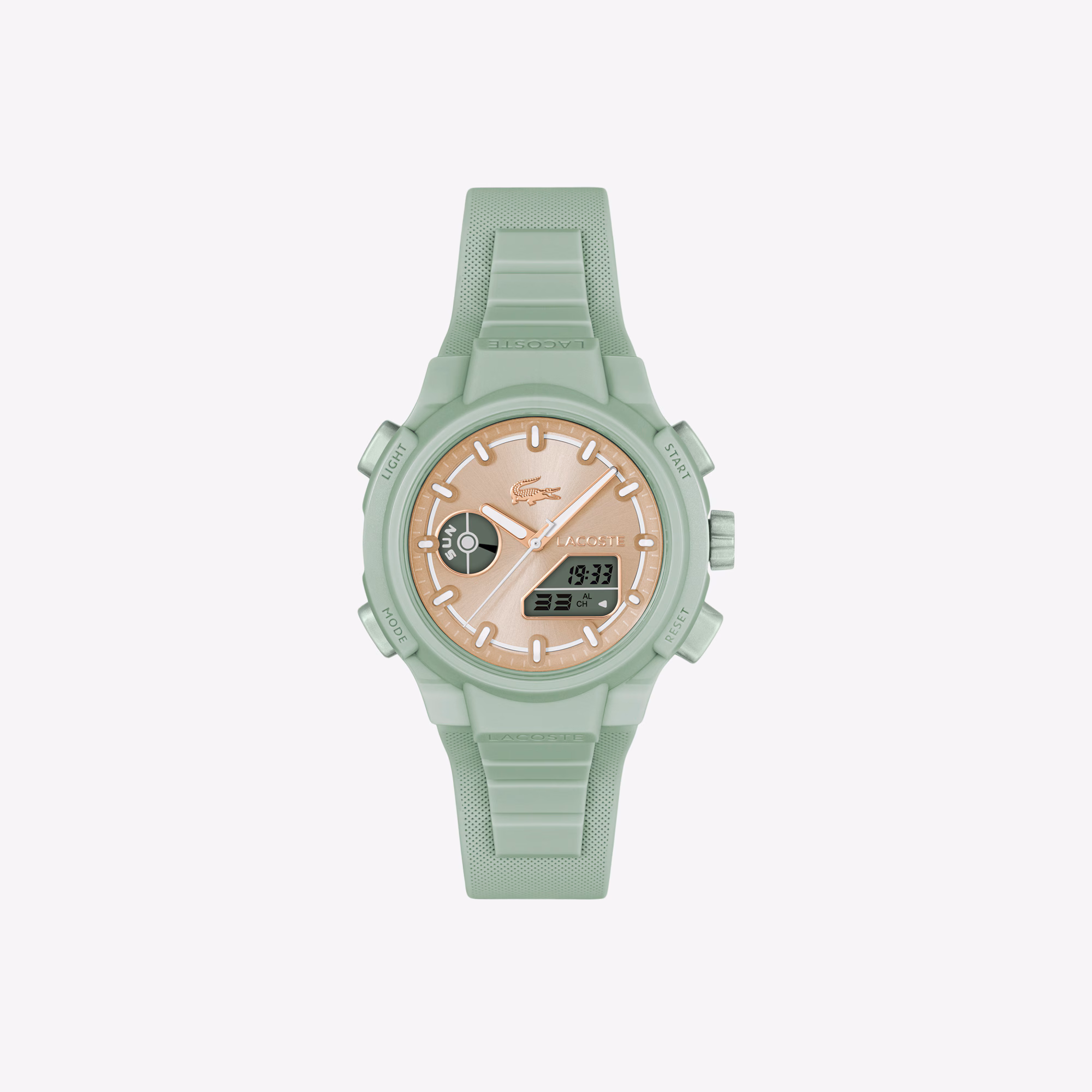 LC33 Analog and Digital Silicone Watch