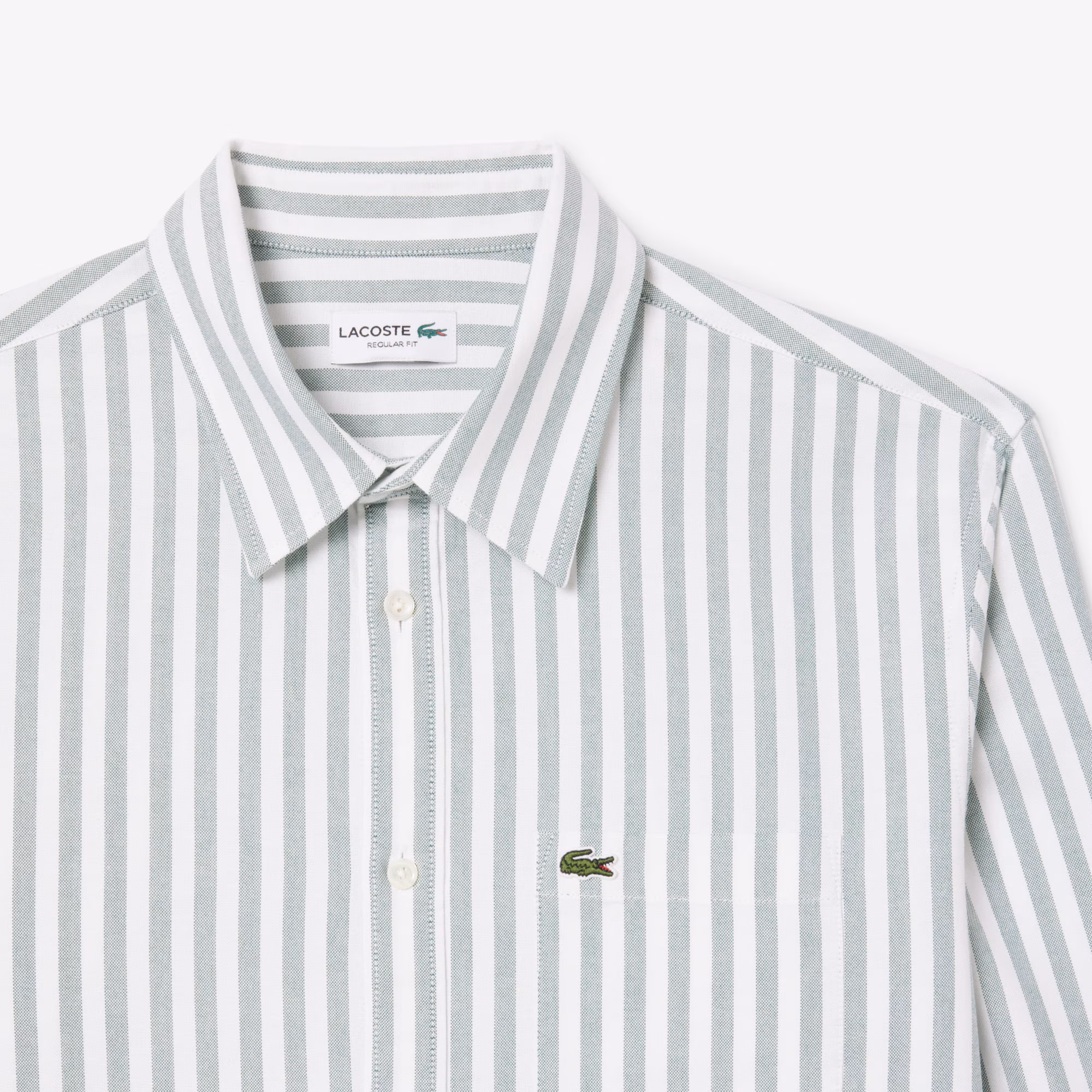 Men's Regular Fit Striped Oxford Shirt
