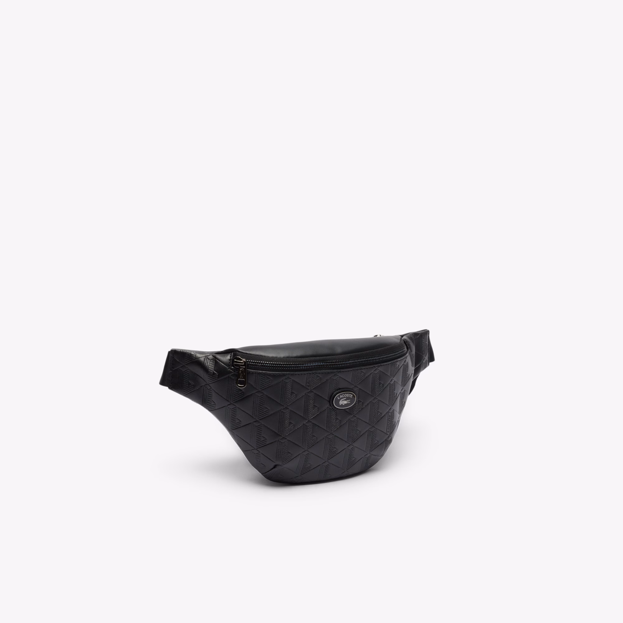 Monogram Embossed Leather Belt Bag