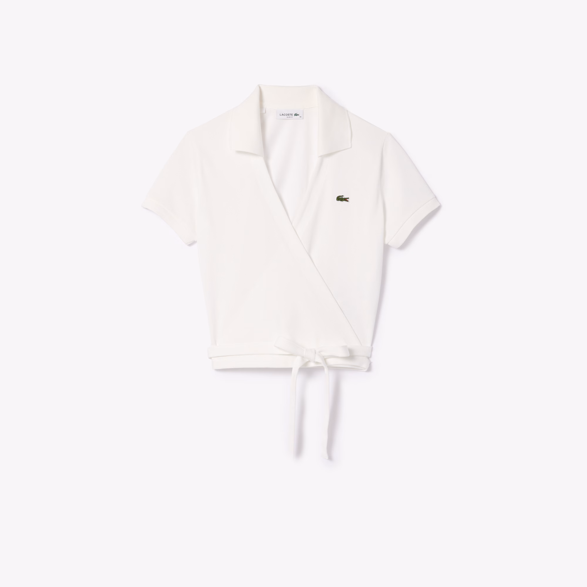 Women's Stretch Mini Piqué Wrap Polo