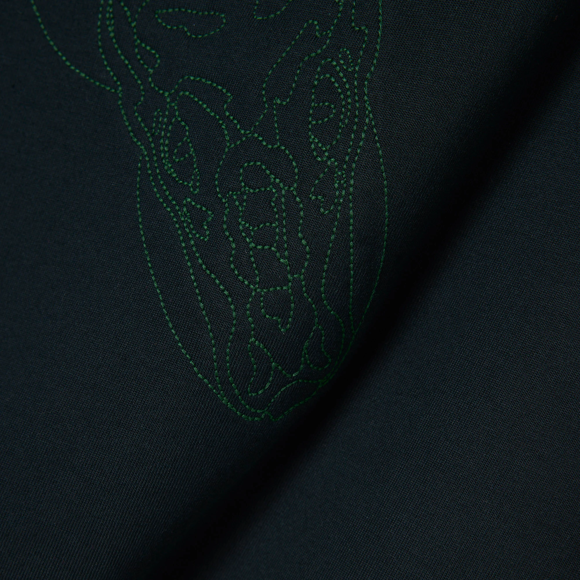 Runway Embroidered Crocodile T-shirt