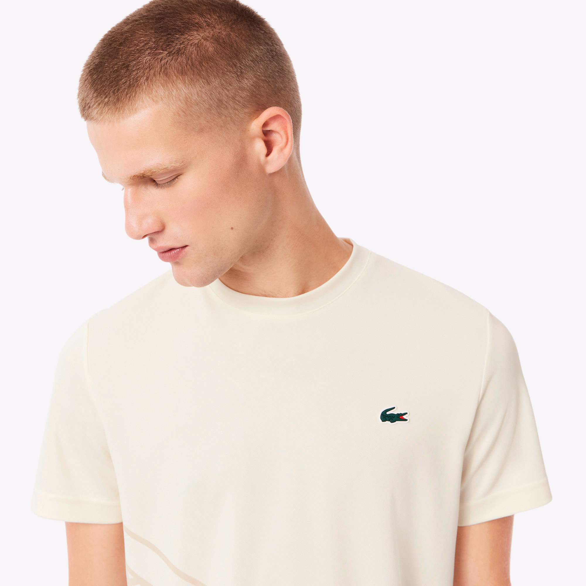 Men's Ultra Dry Printed Tennis T-Shirt