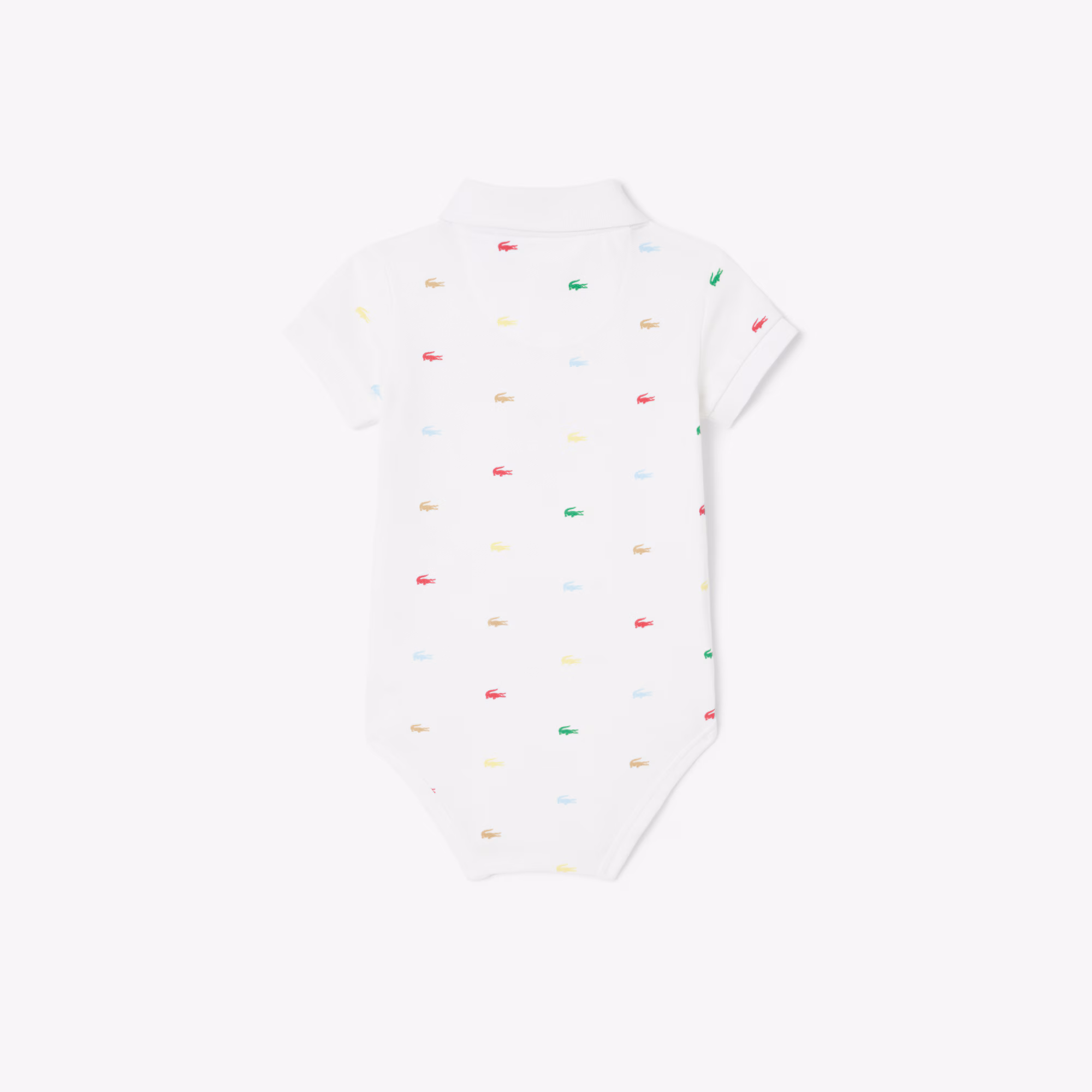 Infants’ Crocodile Print Piqué Onesie