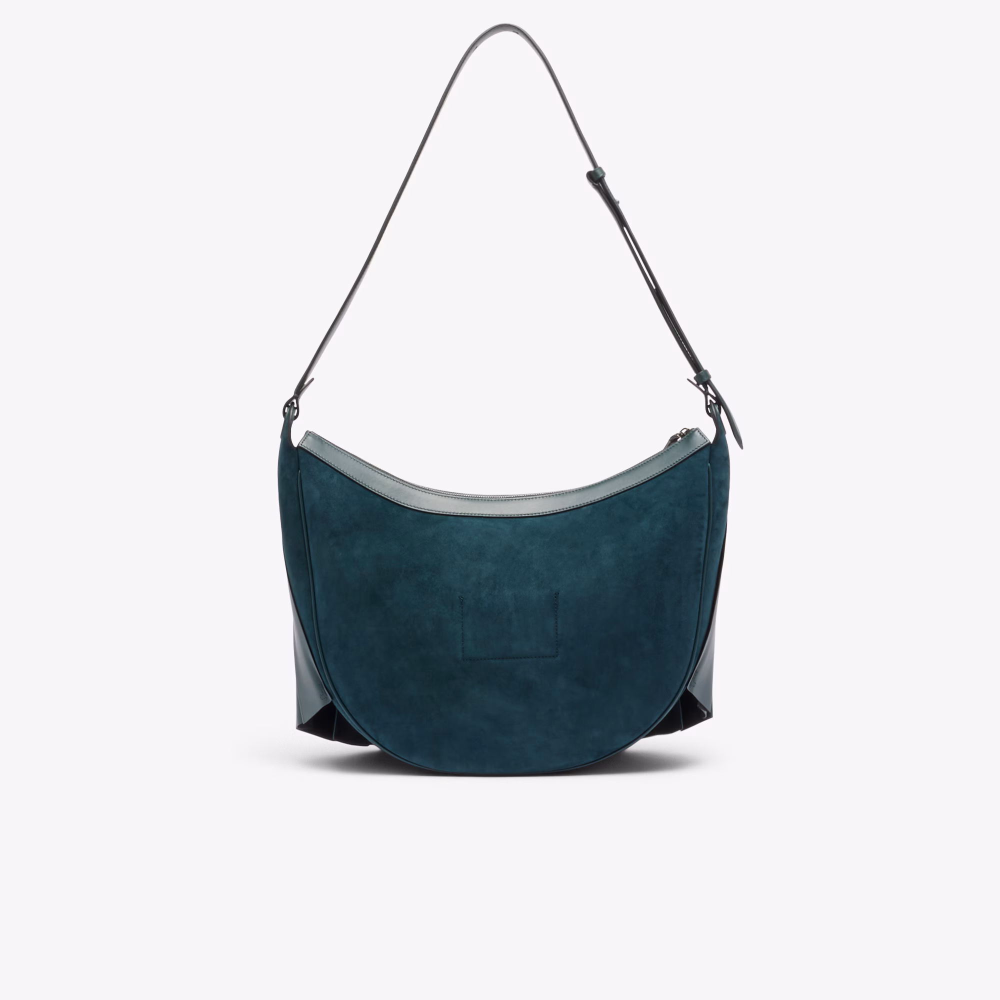Runway XL Lenglen Suede Leather Hobo Bag