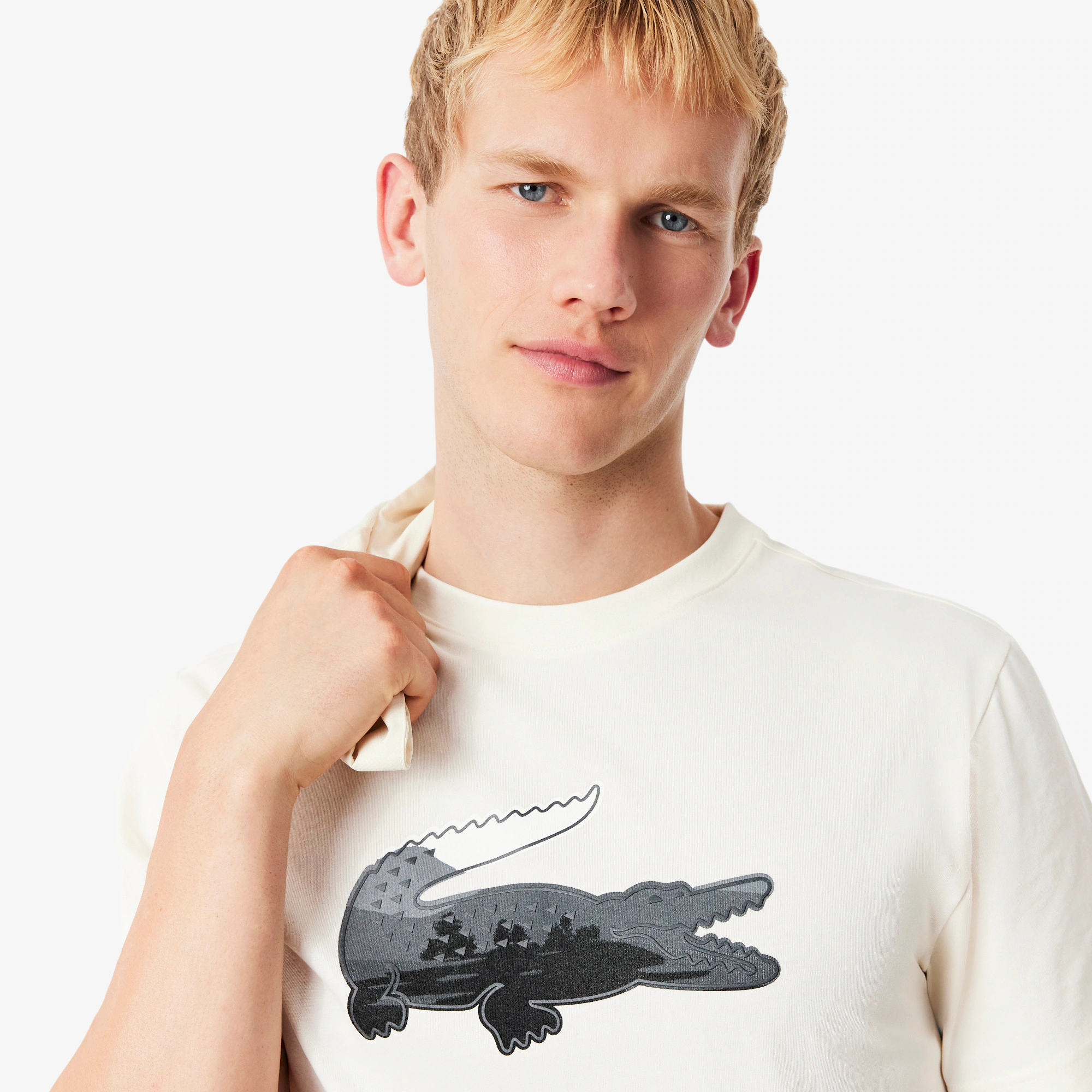 Men's Sport Ultra Dry Landscape Crocodile T-Shirt