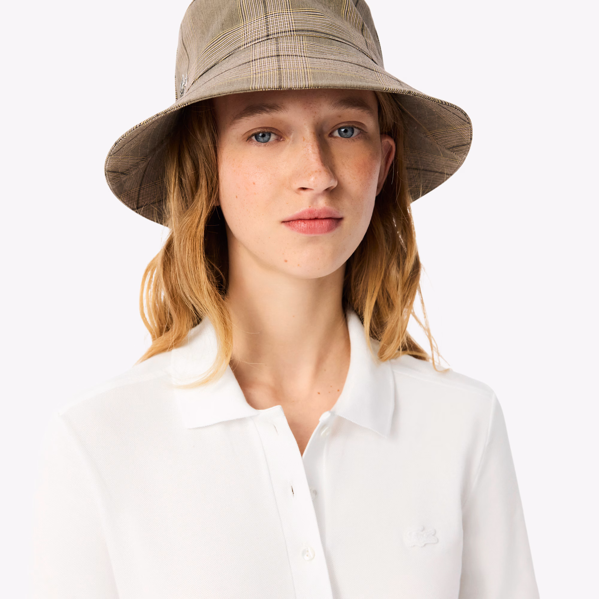 Women's Slim Fit L.12.D Stretch Mini Piqué Polo