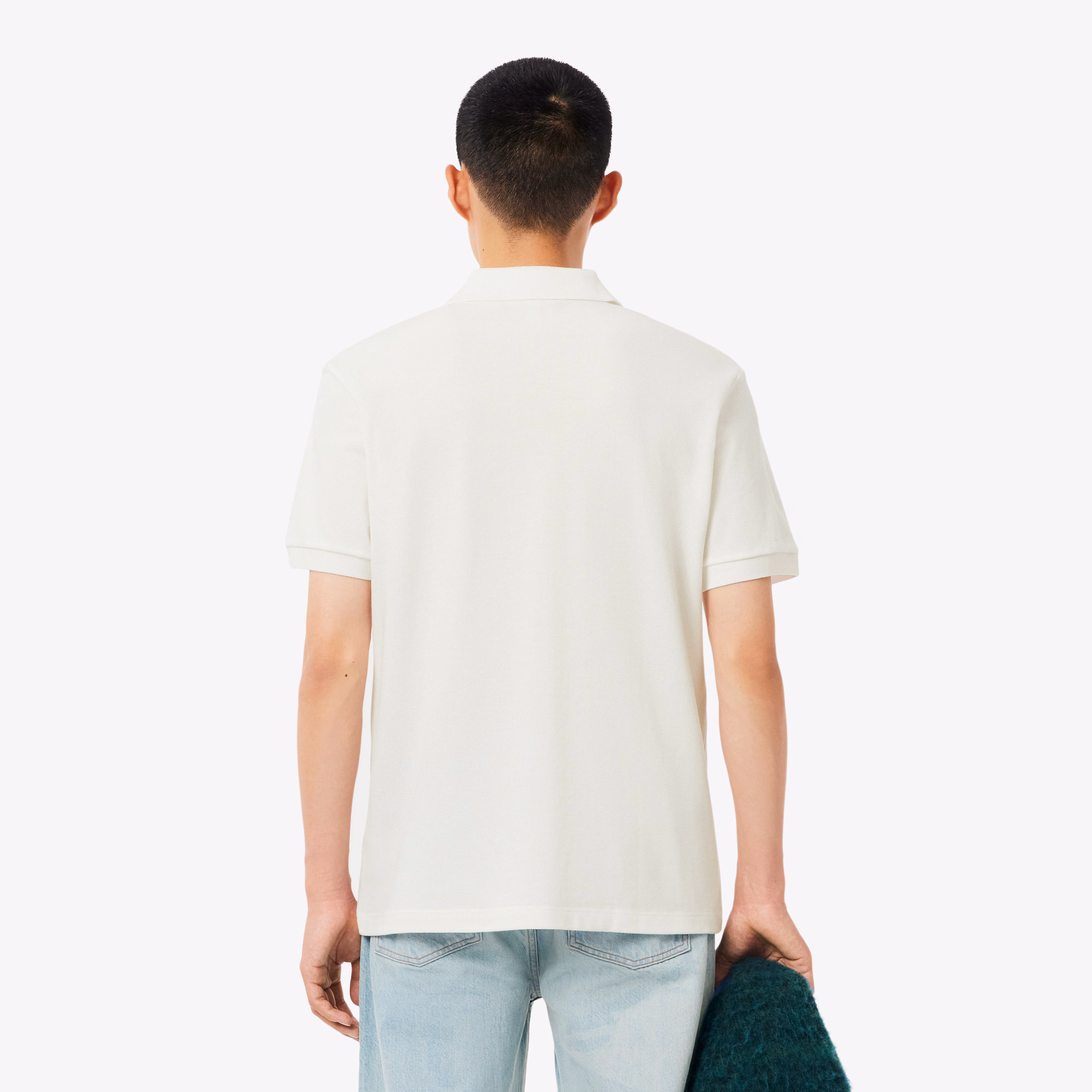 Men's Classic Fit Landscape Crocodile Piqué Polo