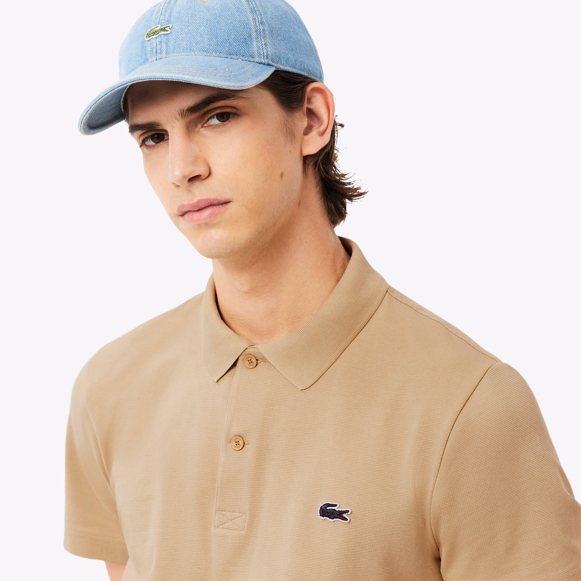Men's Regular Fit Cotton Blend Polo