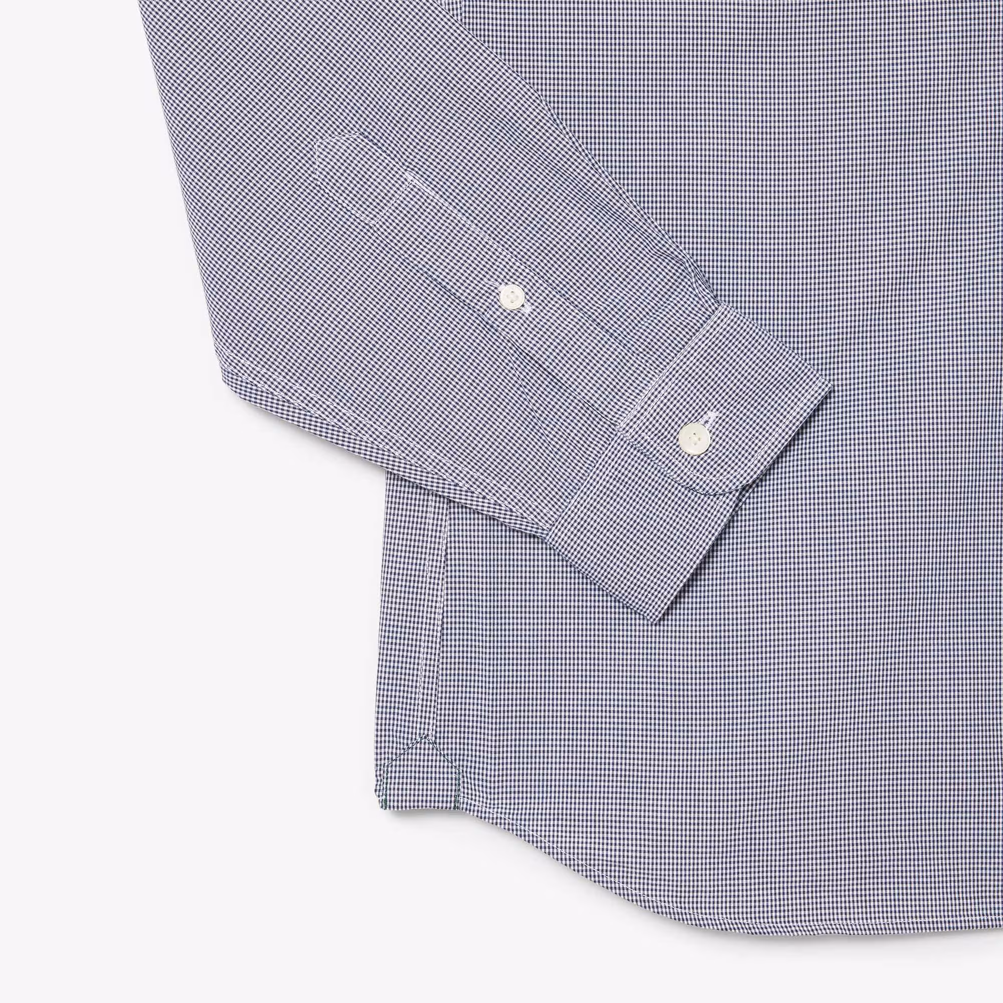 Men's Regular Fit Gingham Poplin Shirt