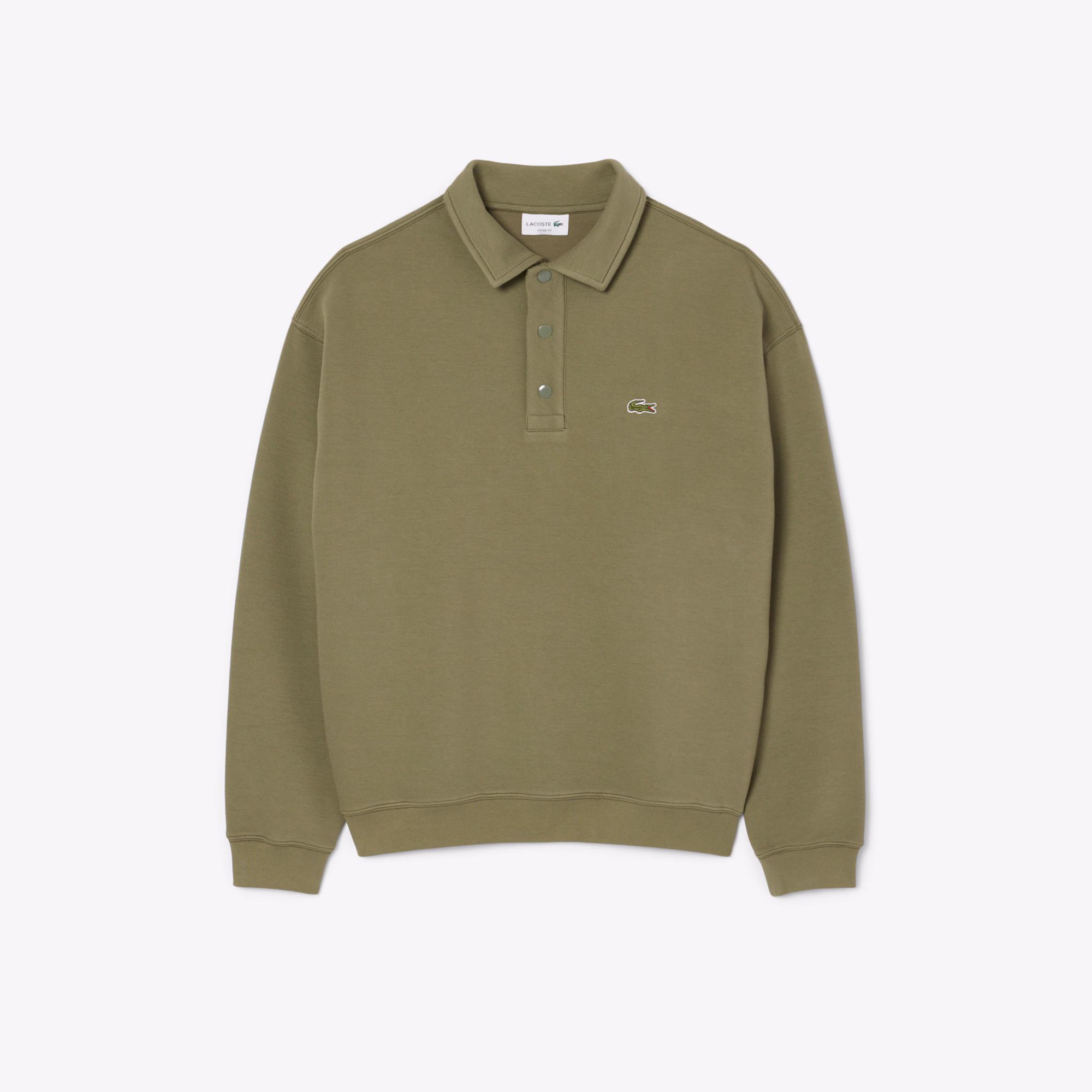 Men's Loose Fit Piqué Sweatshirt