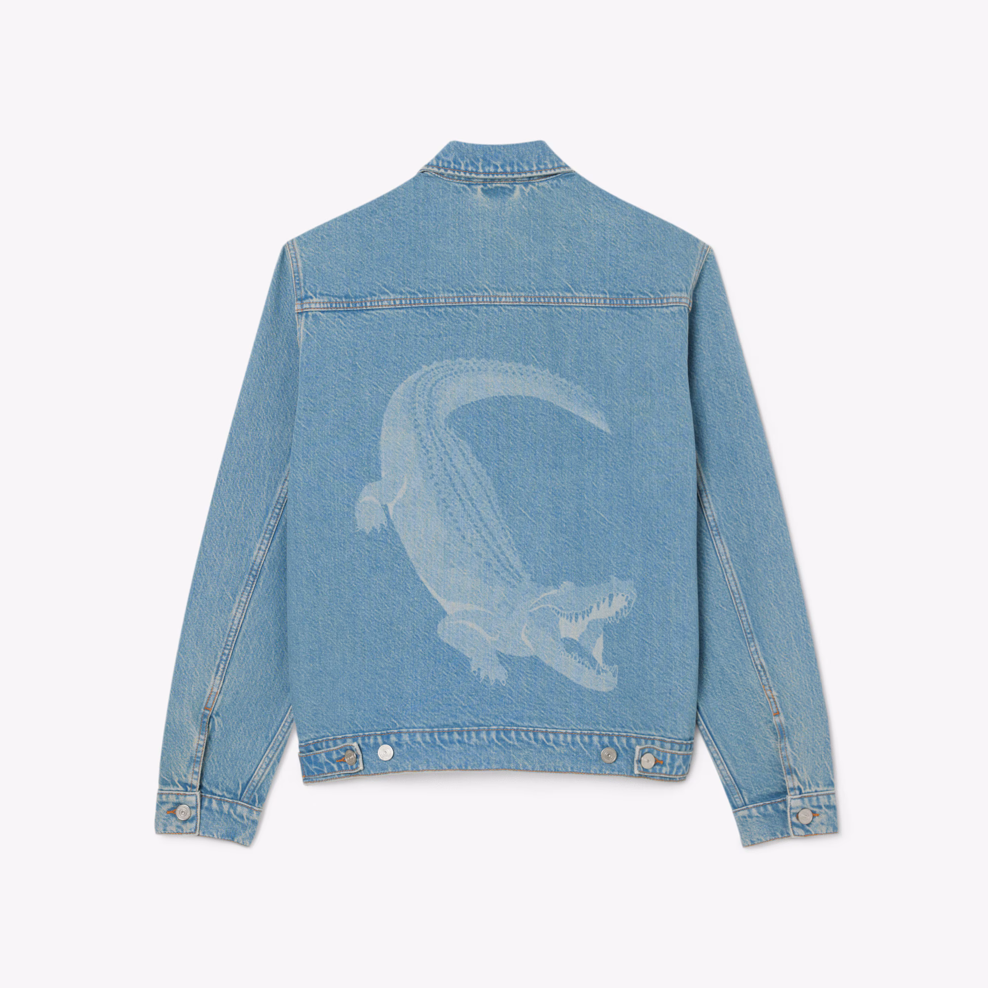 Men's Crocodile Denim Jacket